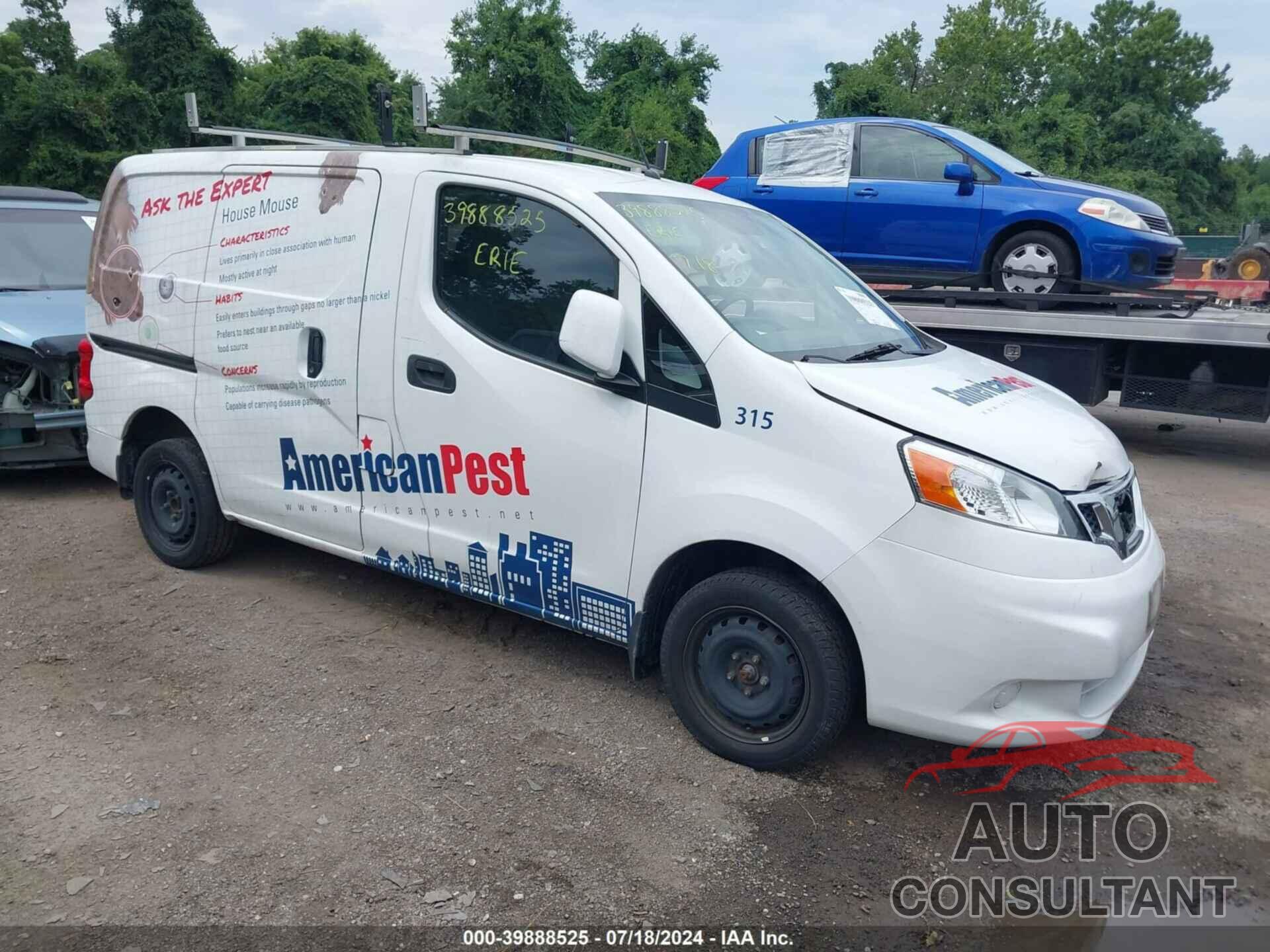 NISSAN NV200 2019 - 3N6CM0KN0KK702063