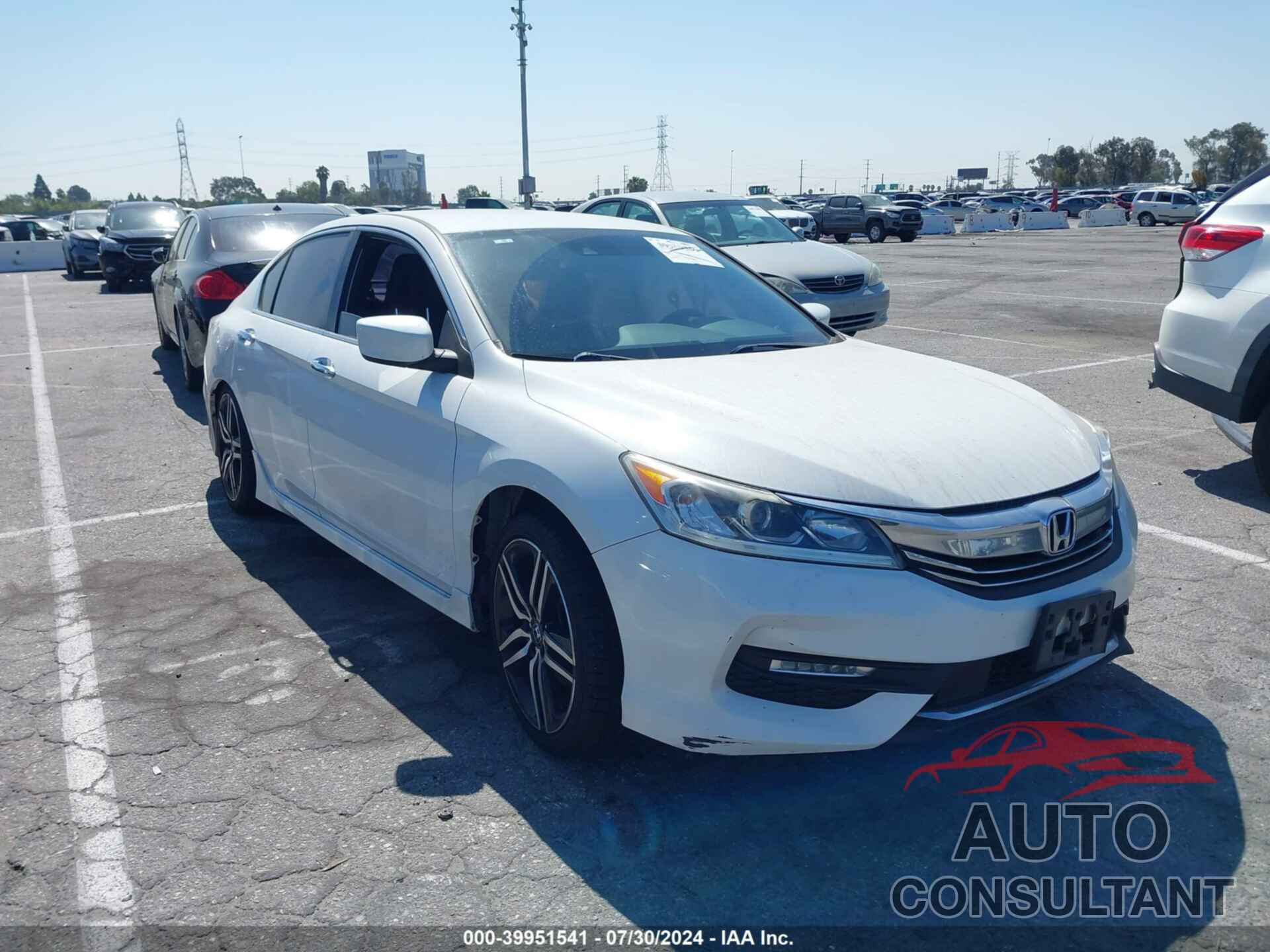 HONDA ACCORD 2016 - 1HGCR2F66GA095082