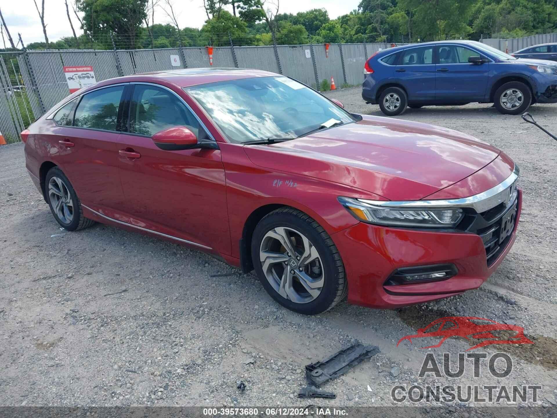 HONDA ACCORD 2018 - 1HGCV1F54JA073327