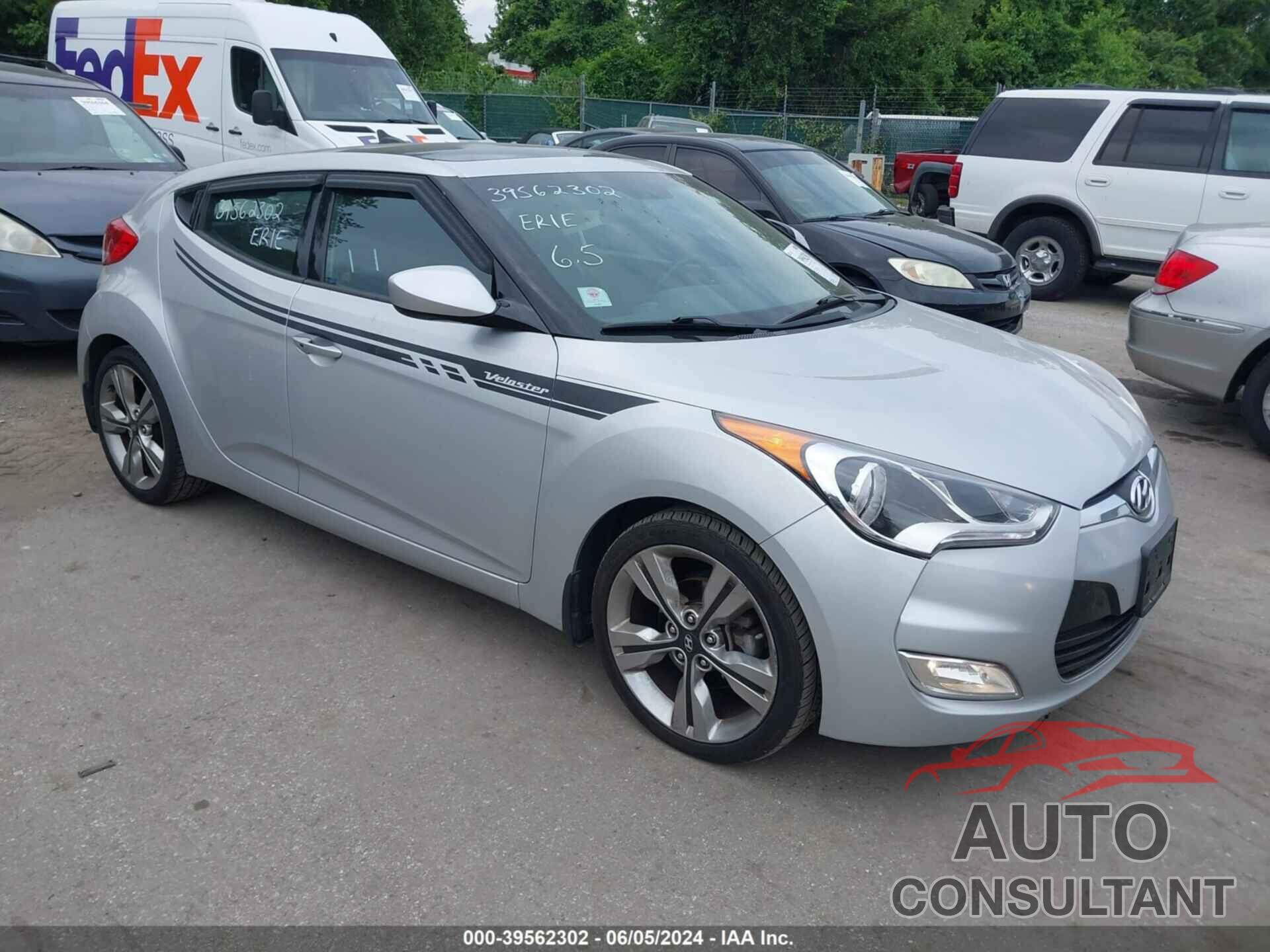 HYUNDAI VELOSTER 2016 - KMHTC6AD5GU264953