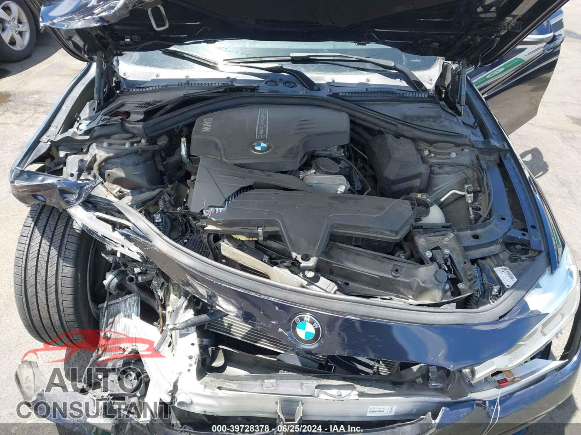 BMW 328I 2016 - WBA8E9G53GNU30318