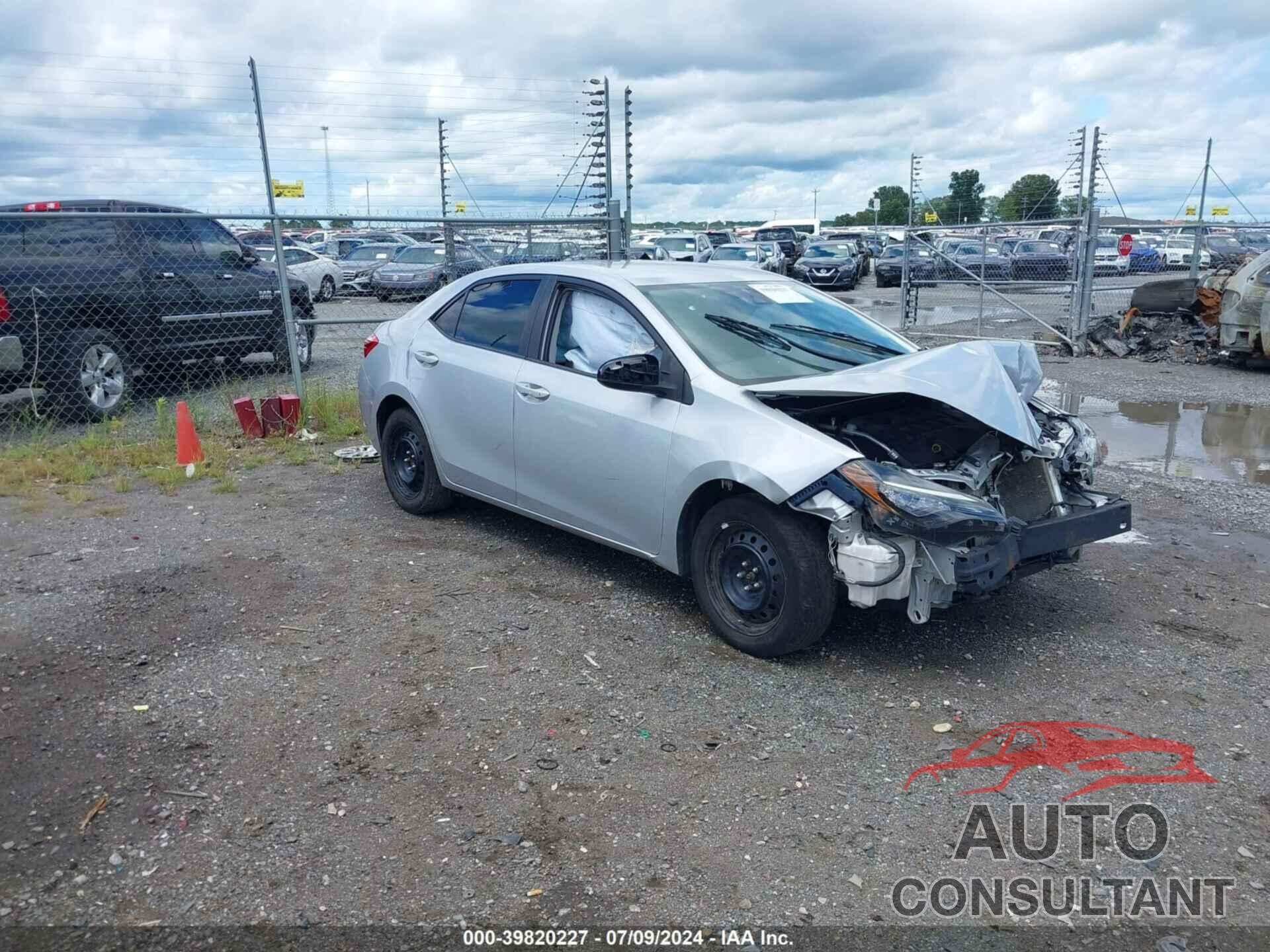TOYOTA COROLLA 2017 - 5YFBURHE9HP616122
