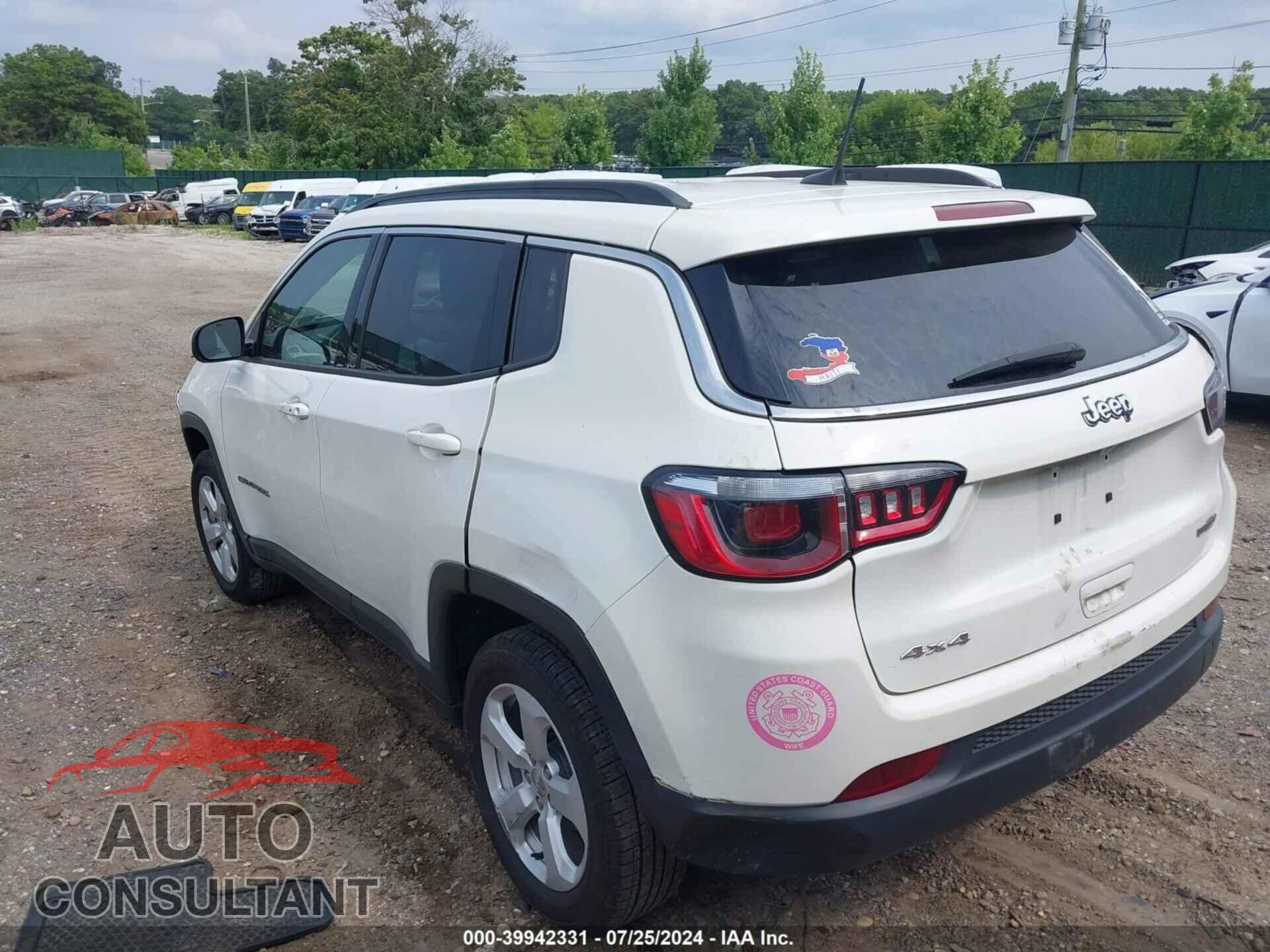 JEEP COMPASS 2019 - 3C4NJDBB0KT812901