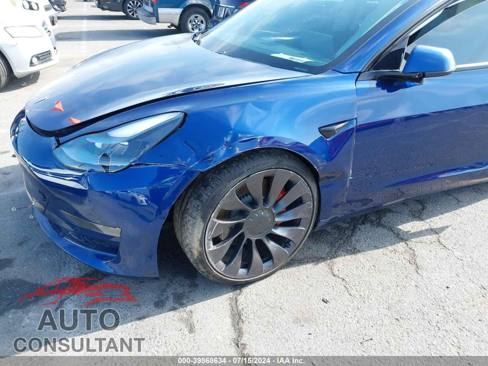 TESLA MODEL 3 2021 - 5YJ3E1EC2MF020300