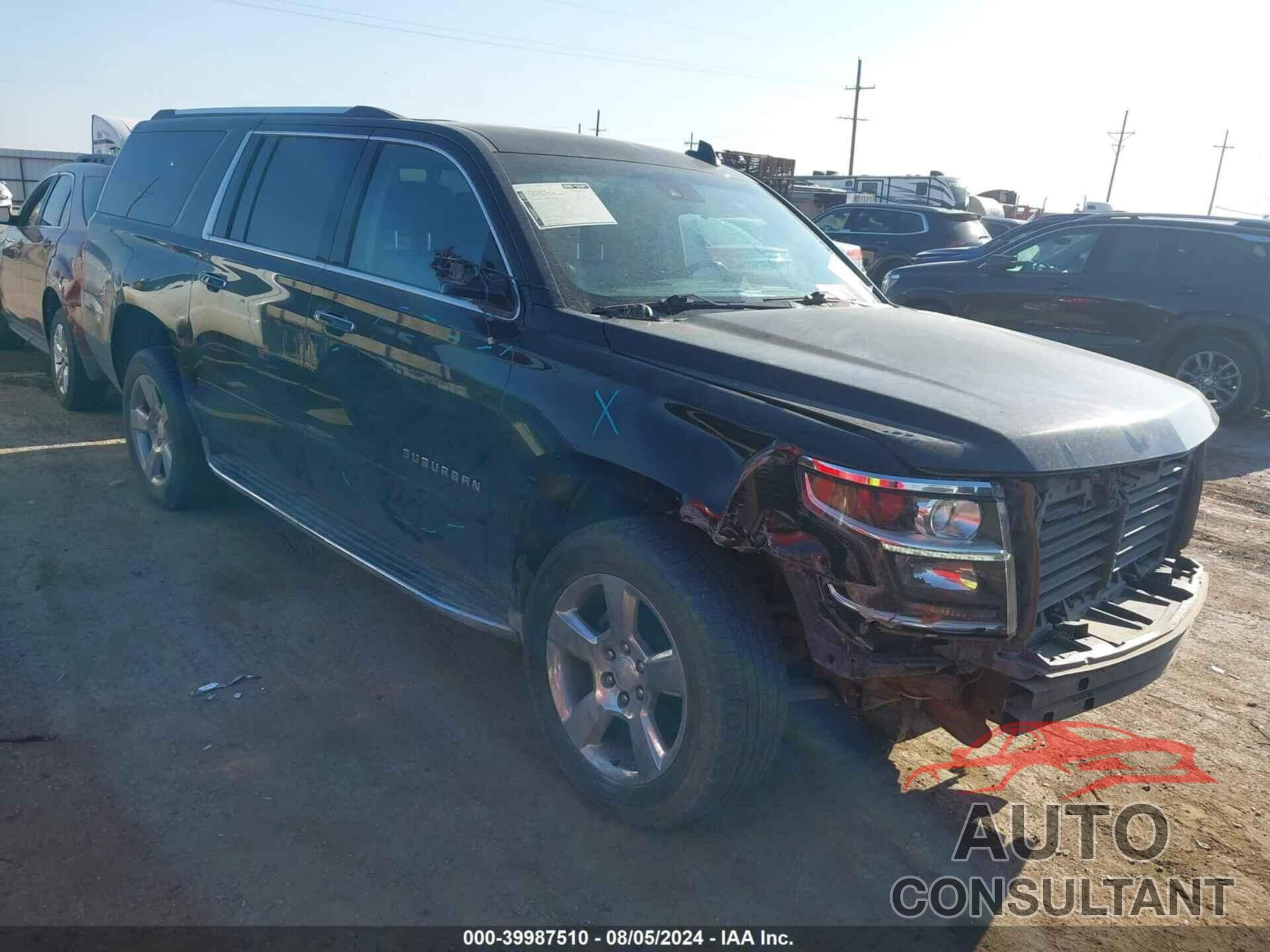 CHEVROLET SUBURBAN 2017 - 1GNSCJKC8HR209207