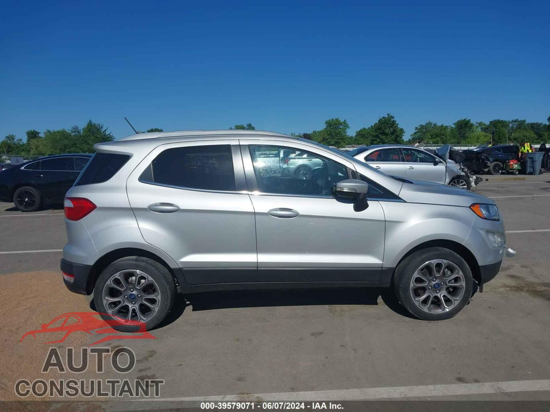 FORD ECOSPORT 2020 - MAJ6S3KLXLC315071