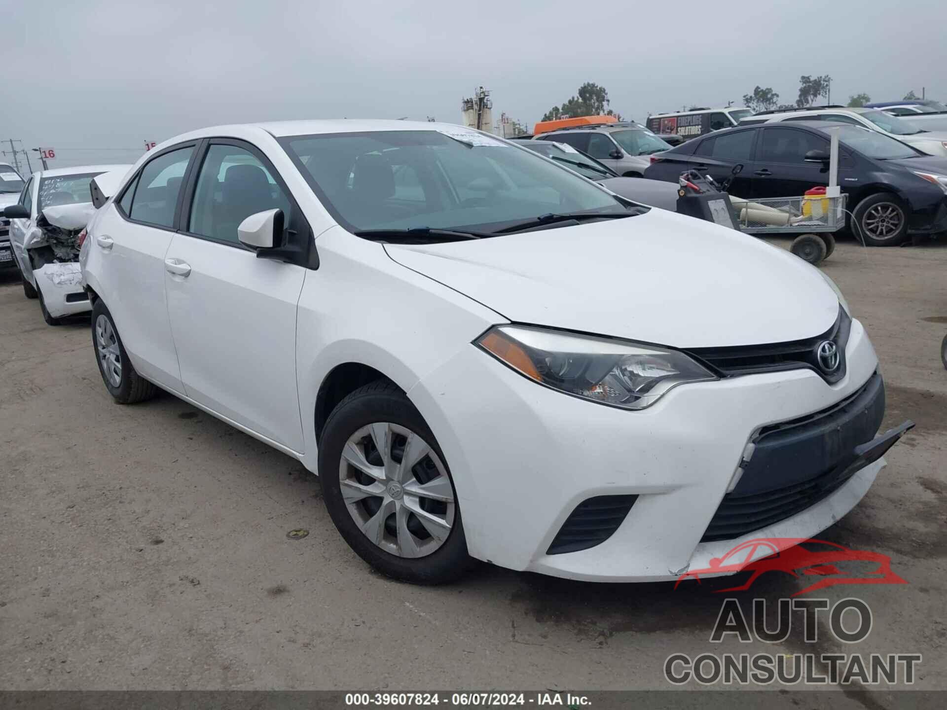 TOYOTA COROLLA 2016 - 5YFBURHE4GP425657