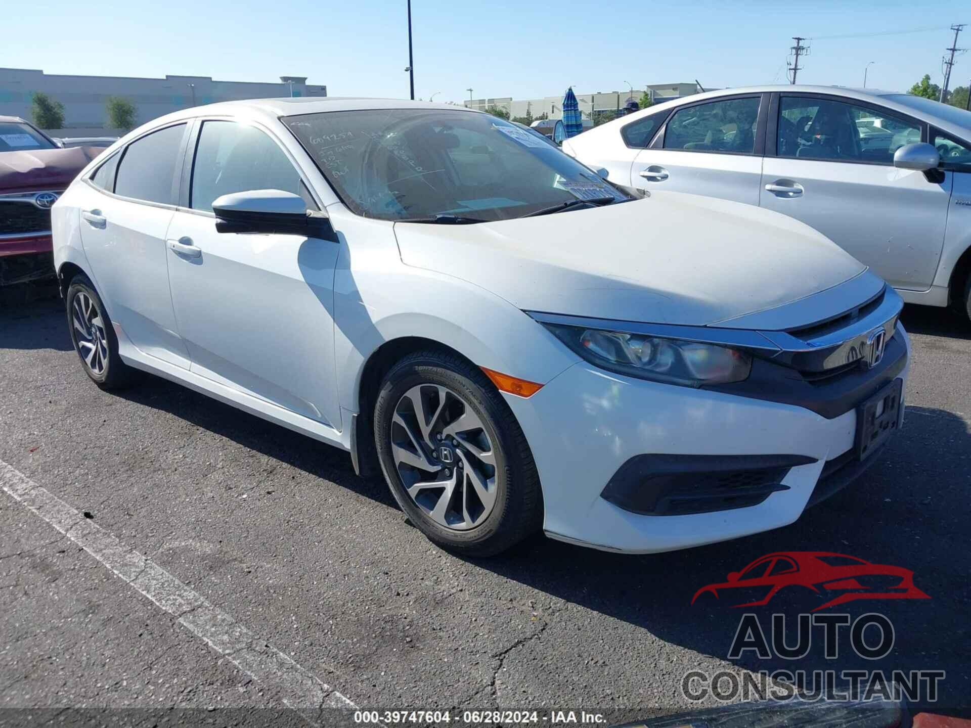 HONDA CIVIC 2016 - 2HGFC2F73GH514952