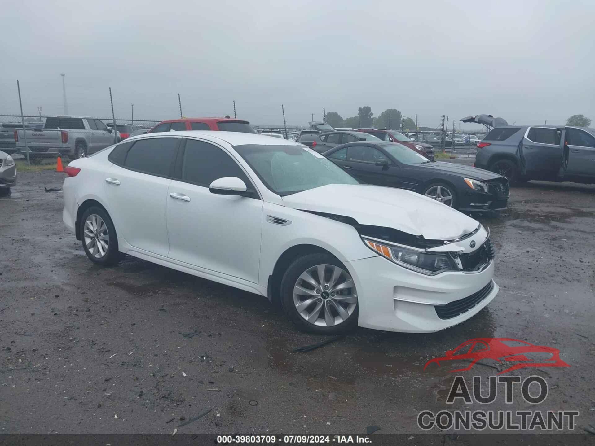 KIA OPTIMA 2018 - 5XXGU4L3XJG265234
