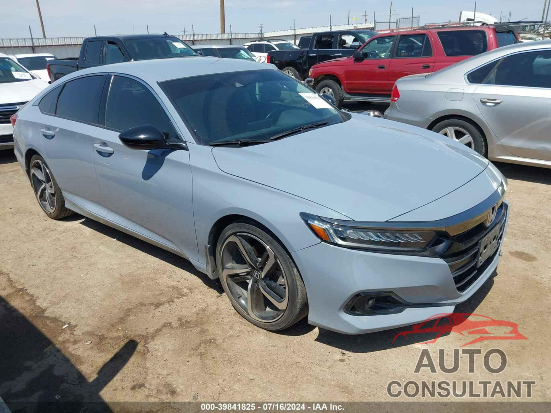 HONDA ACCORD 2021 - 1HGCV1F41MA114704