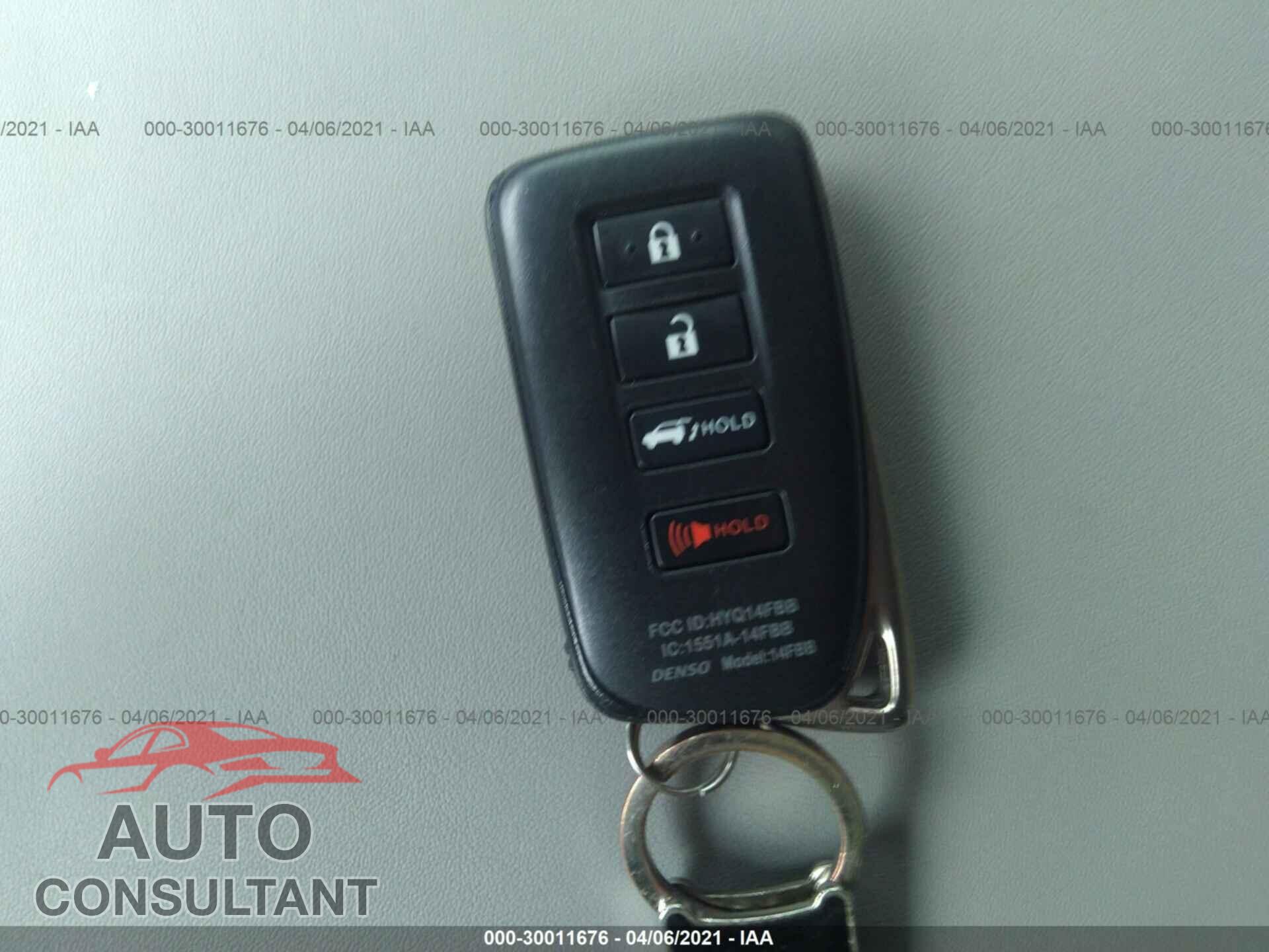 LEXUS RX 2017 - 2T2ZZMCA4HC043357