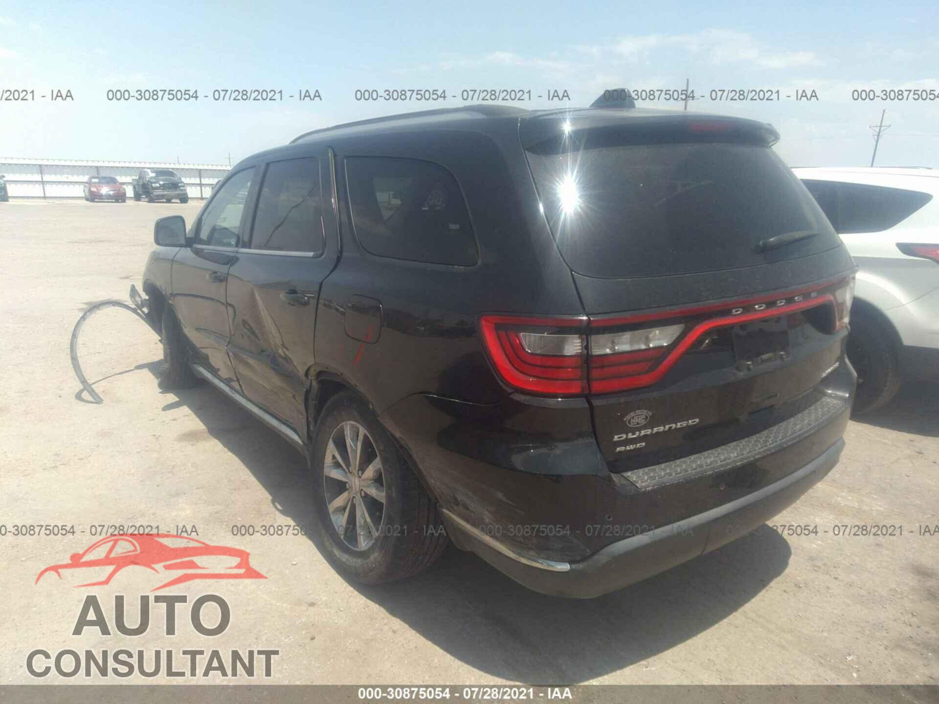 DODGE DURANGO 2016 - 1C4RDJDG7GC353577