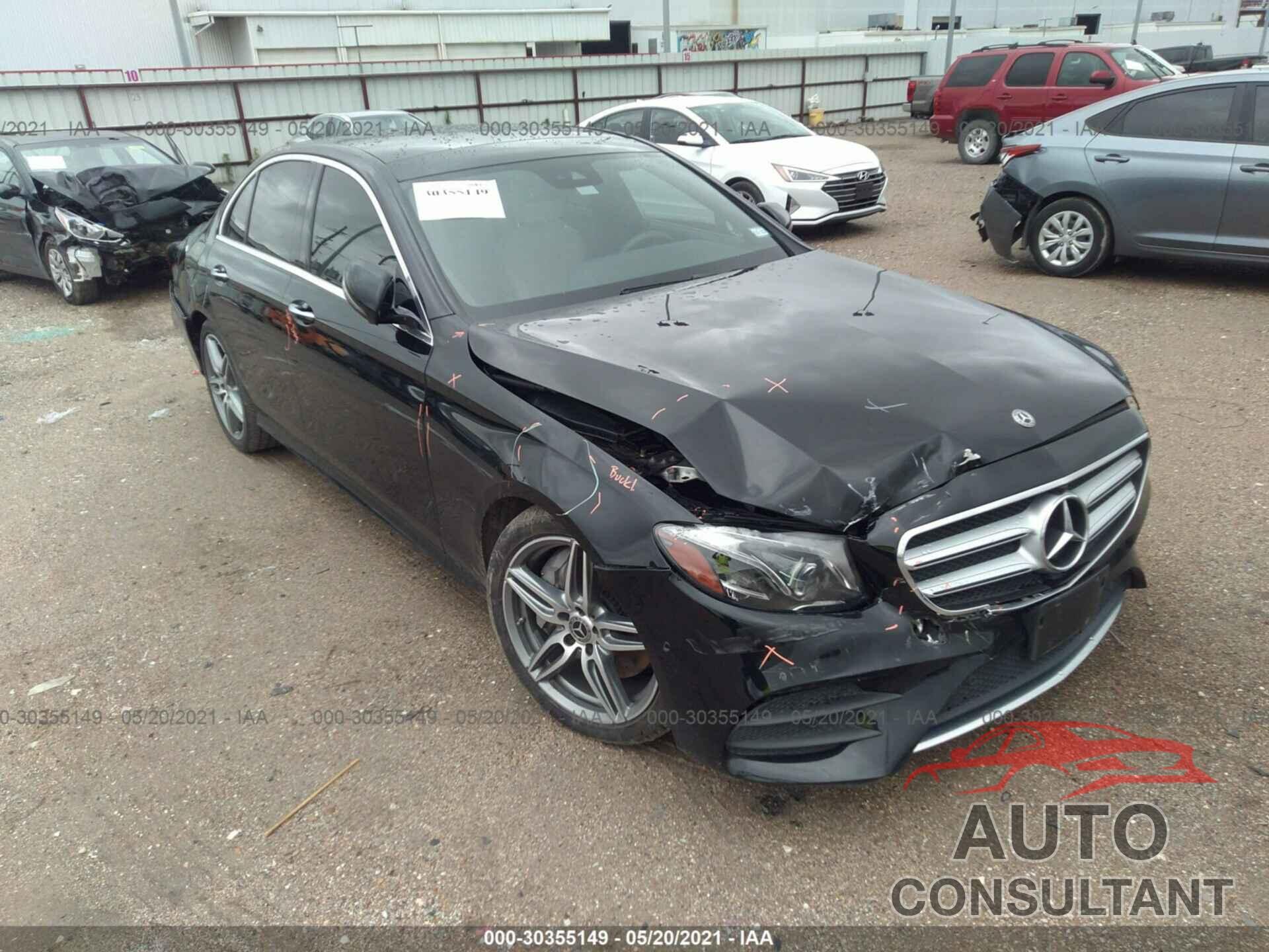 MERCEDES-BENZ E-CLASS 2019 - WDDZF4JB7KA556872