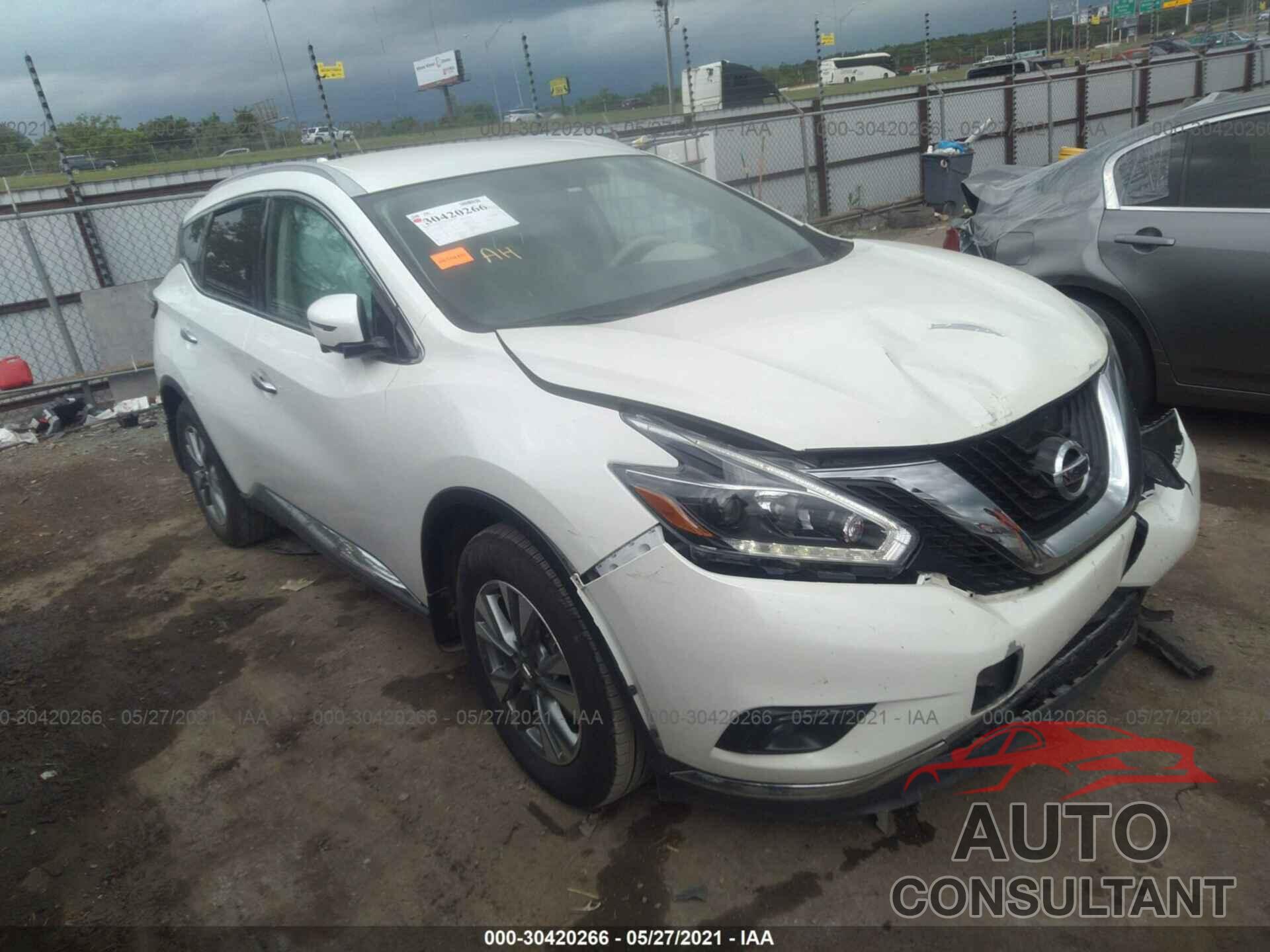 NISSAN MURANO 2018 - 5N1AZ2MH6JN181112