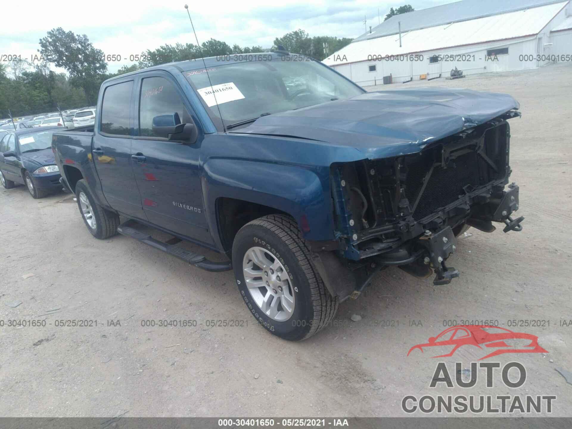 CHEVROLET SILVERADO 1500 2018 - 3GCUKREH0JG250978