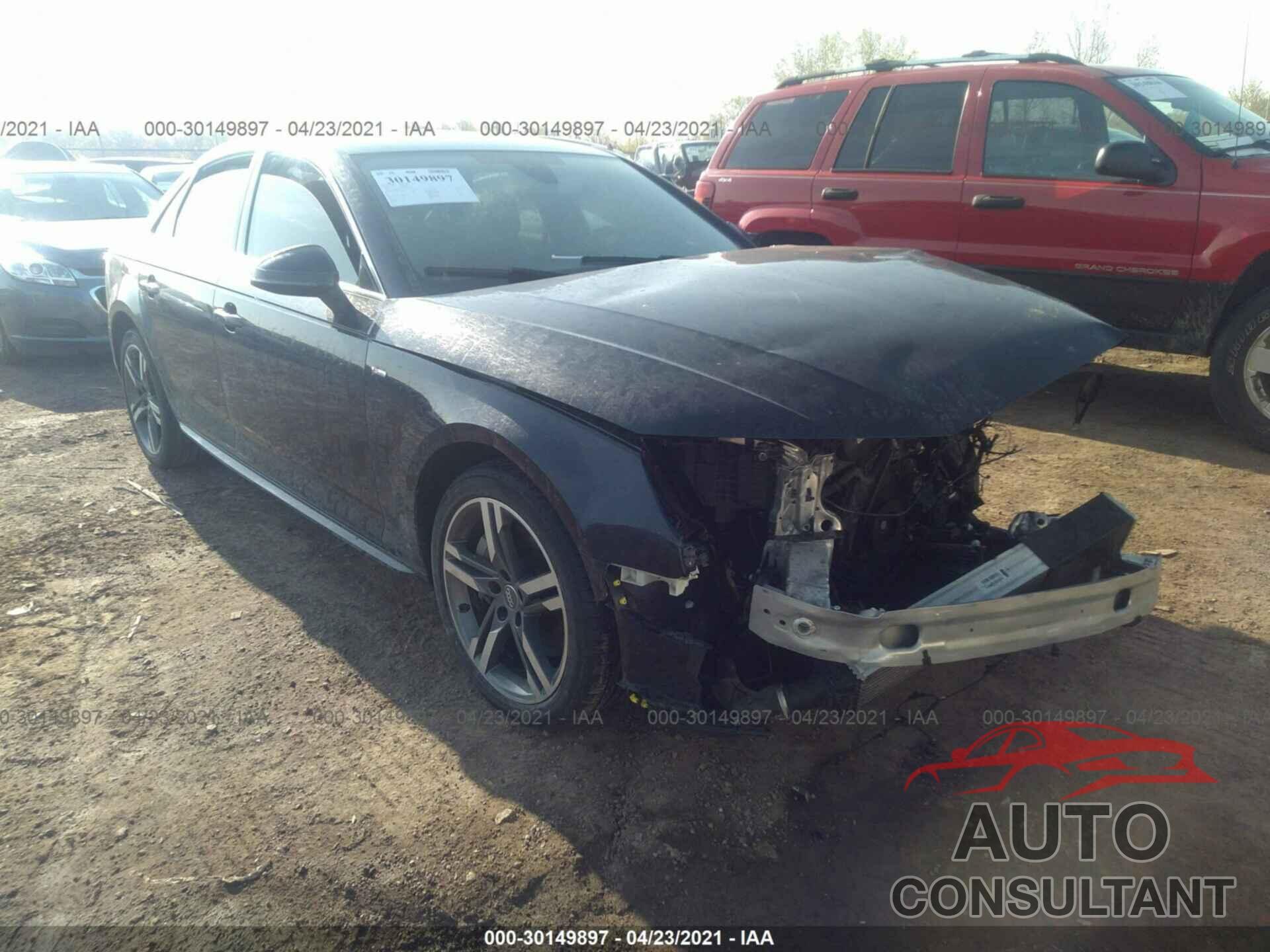 AUDI A4 2017 - WAUENAF45HN063775