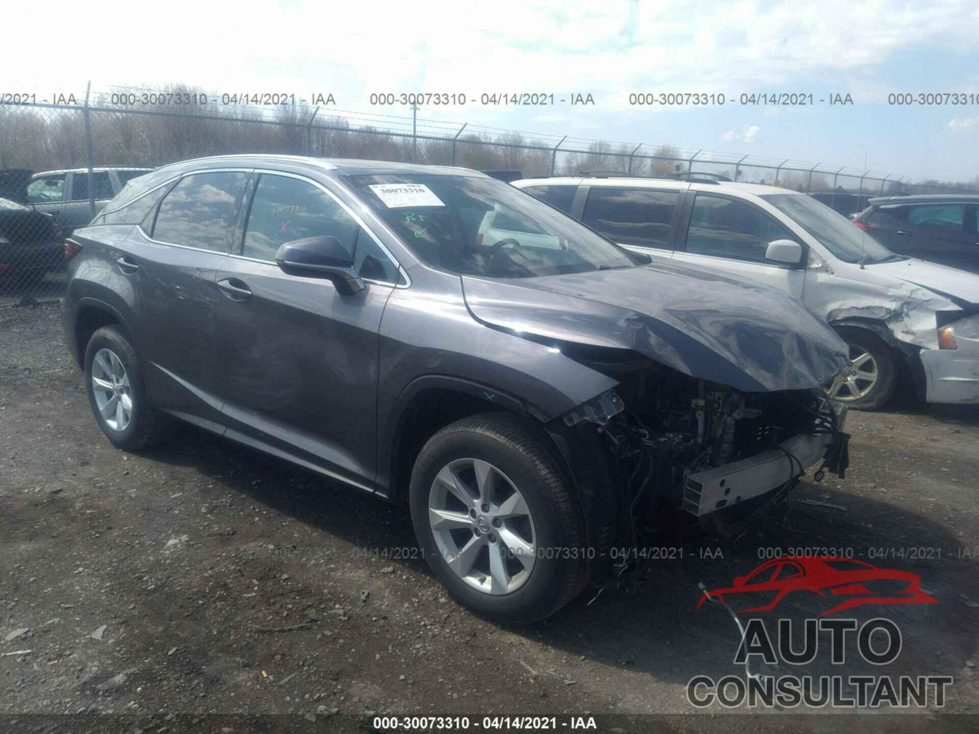 LEXUS RX 2017 - 2T2BZMCA9HC094368