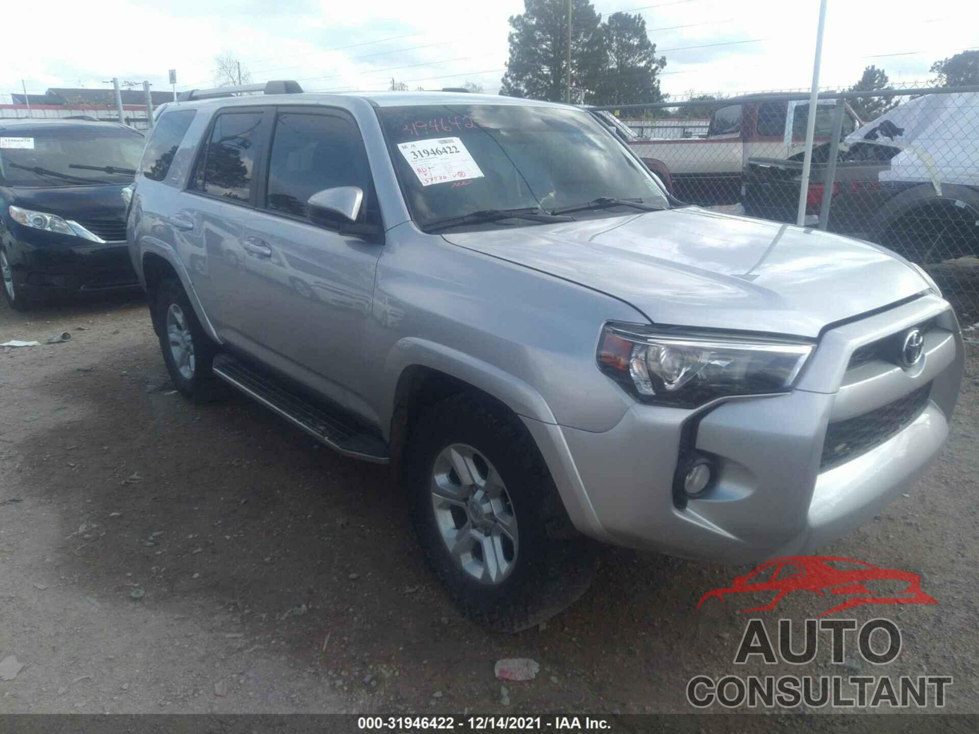 TOYOTA 4RUNNER 2019 - JTEBU5JR2K5640008