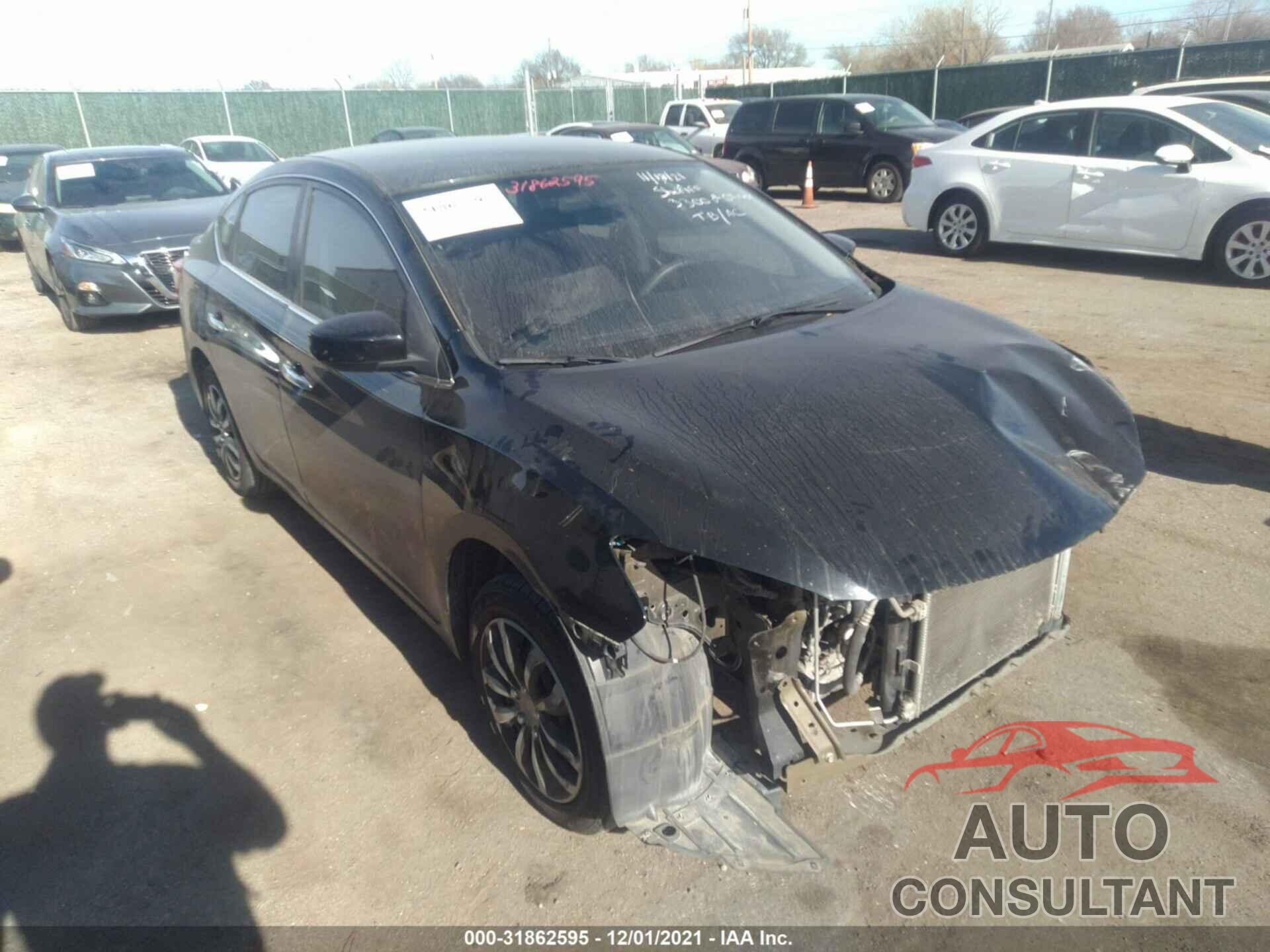 NISSAN SENTRA 2013 - 1N4AB7AP3DN906905