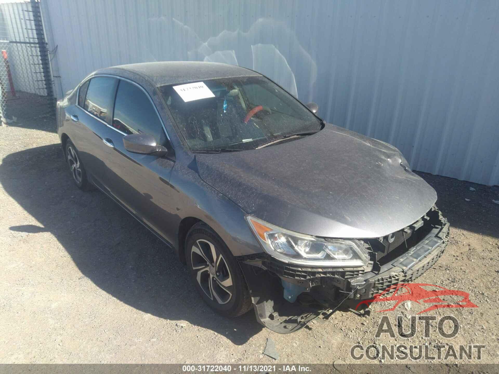 HONDA ACCORD SEDAN 2016 - 1HGCR2F32GA044992