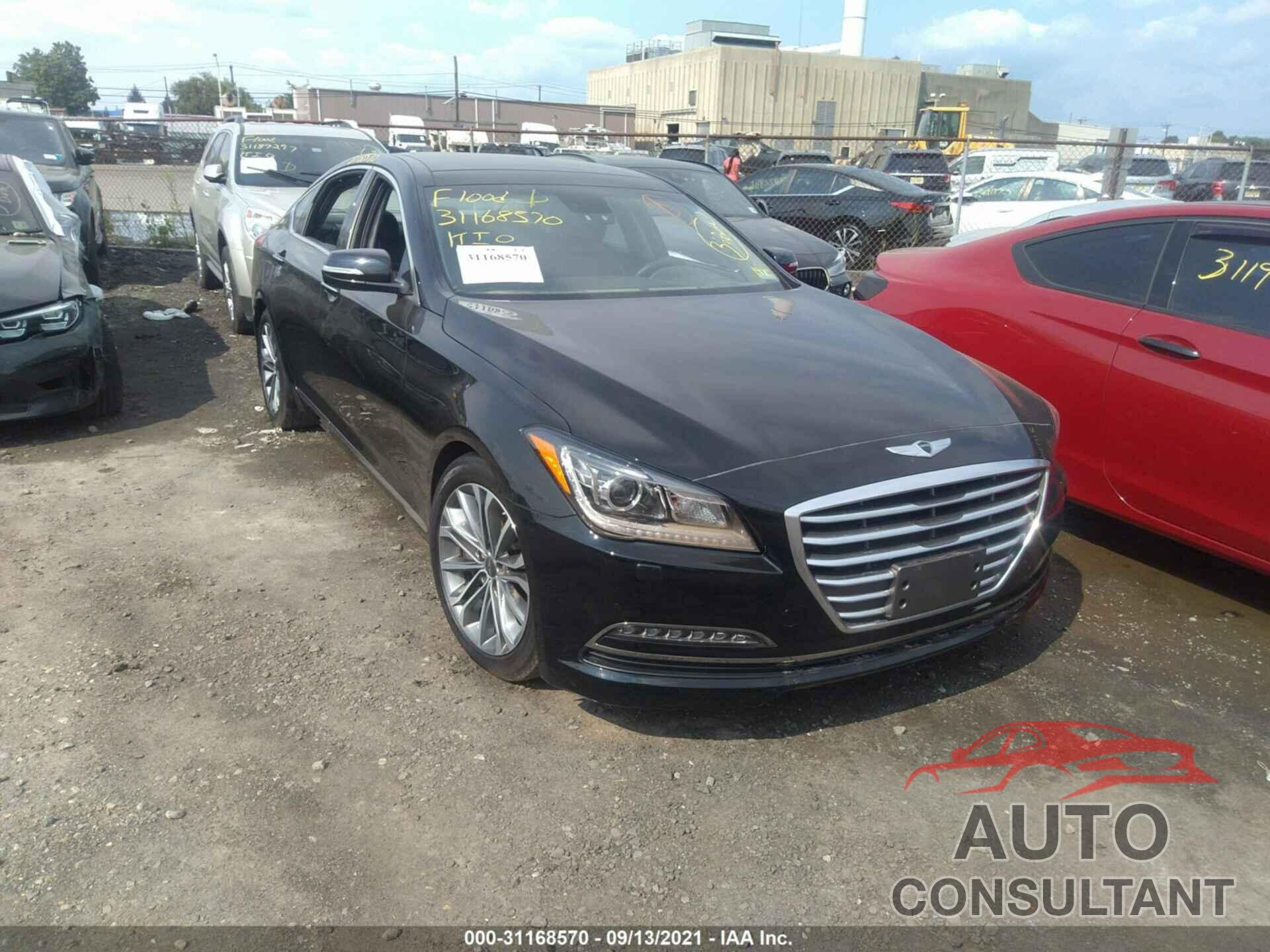 HYUNDAI GENESIS 2016 - KMHGN4JE2GU130068