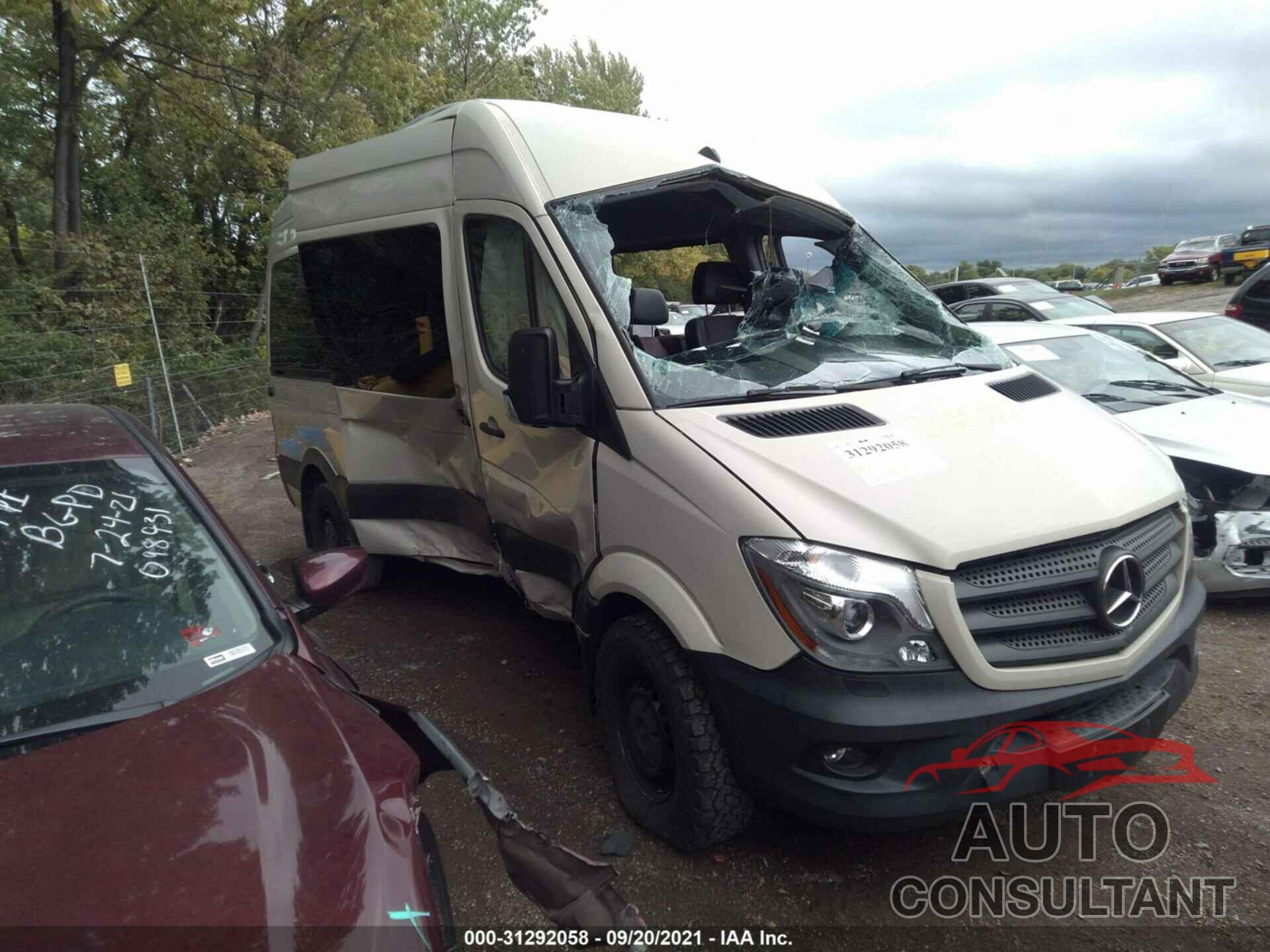 MERCEDES-BENZ SPRINTER PASSENGER VAN 2017 - WDZPE7CD2HP413290