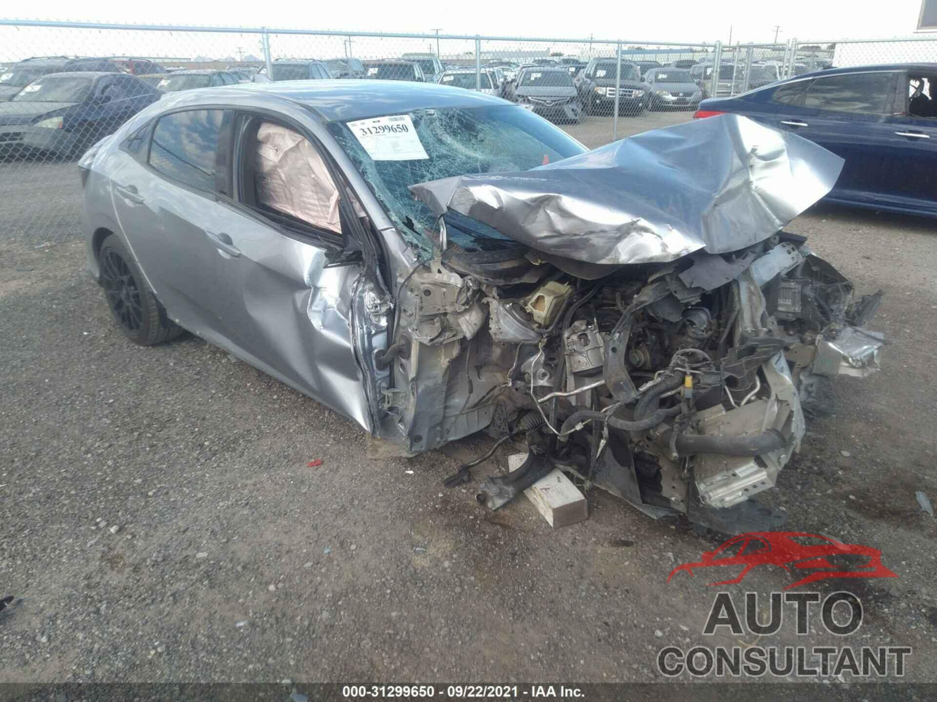 HONDA CIVIC HATCHBACK 2017 - SHHFK7G45HU217643