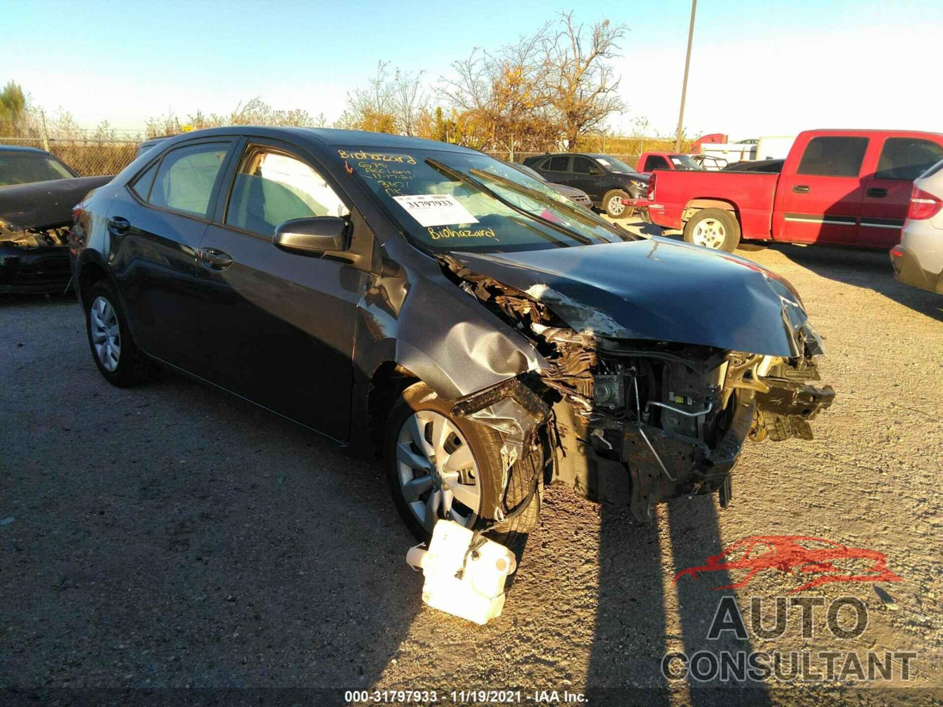 TOYOTA COROLLA 2016 - 5YFBURHE6GP516820