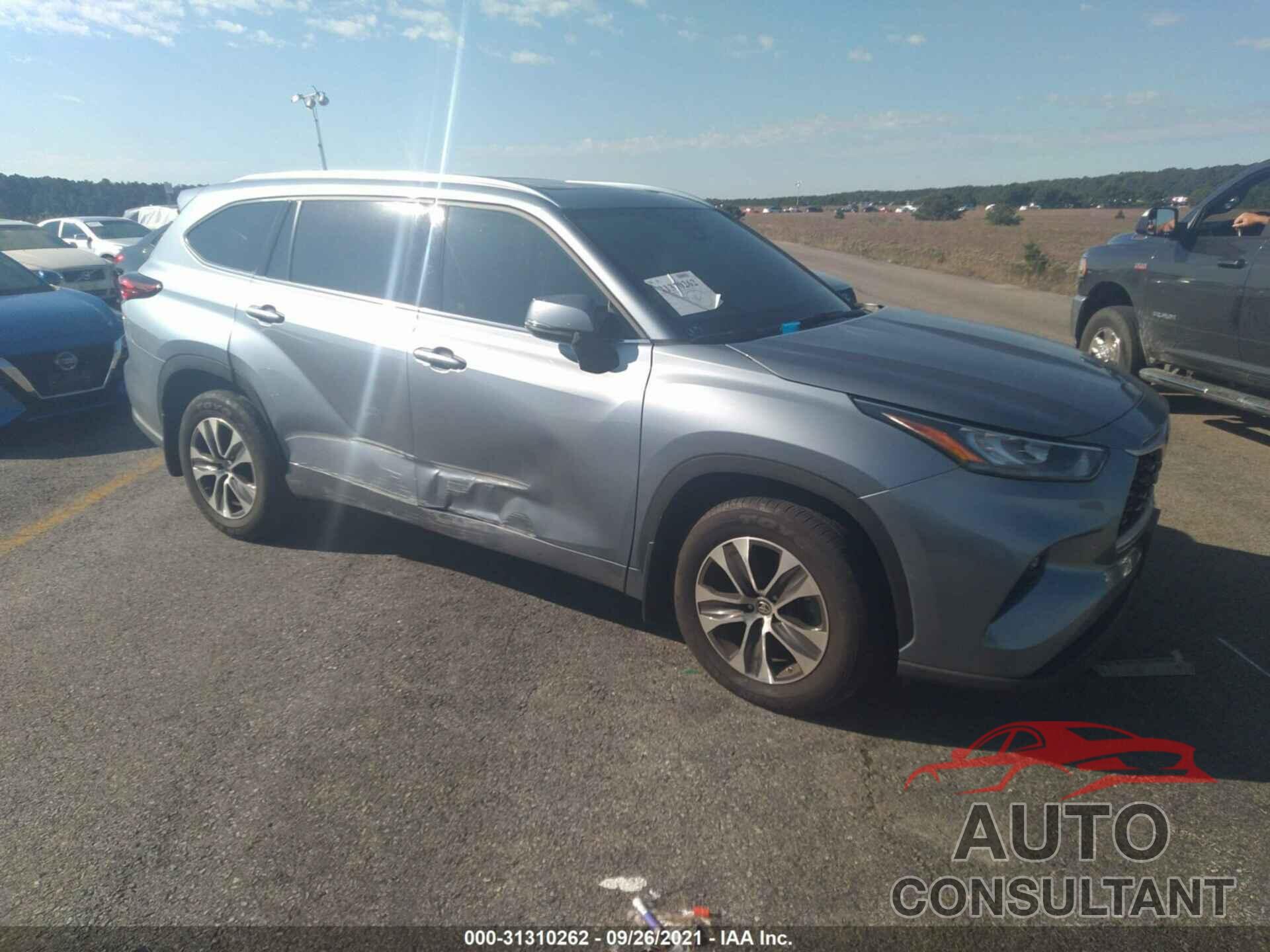 TOYOTA HIGHLANDER 2020 - 5TDGZRBH9LS031132