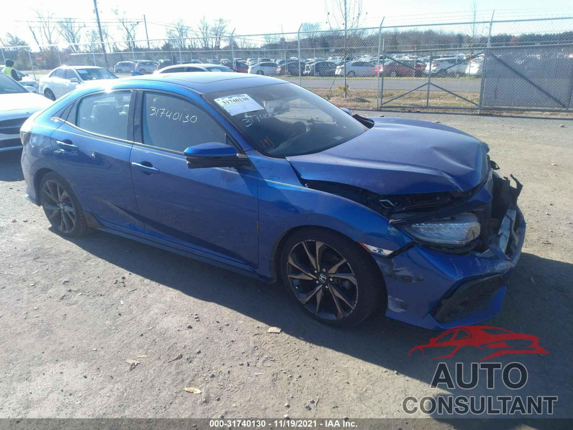 HONDA CIVIC HATCHBACK 2017 - SHHFK7H97HU229593