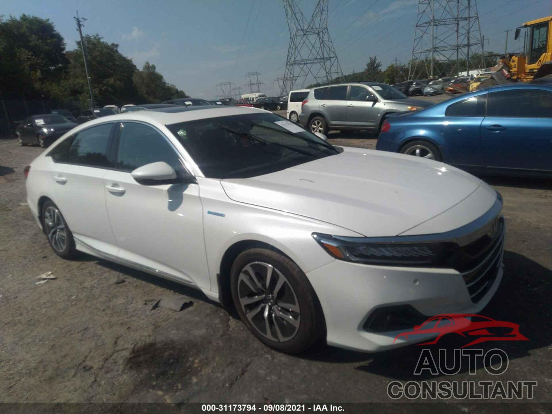 HONDA ACCORD HYBRID 2021 - 1HGCV3F52MA000375