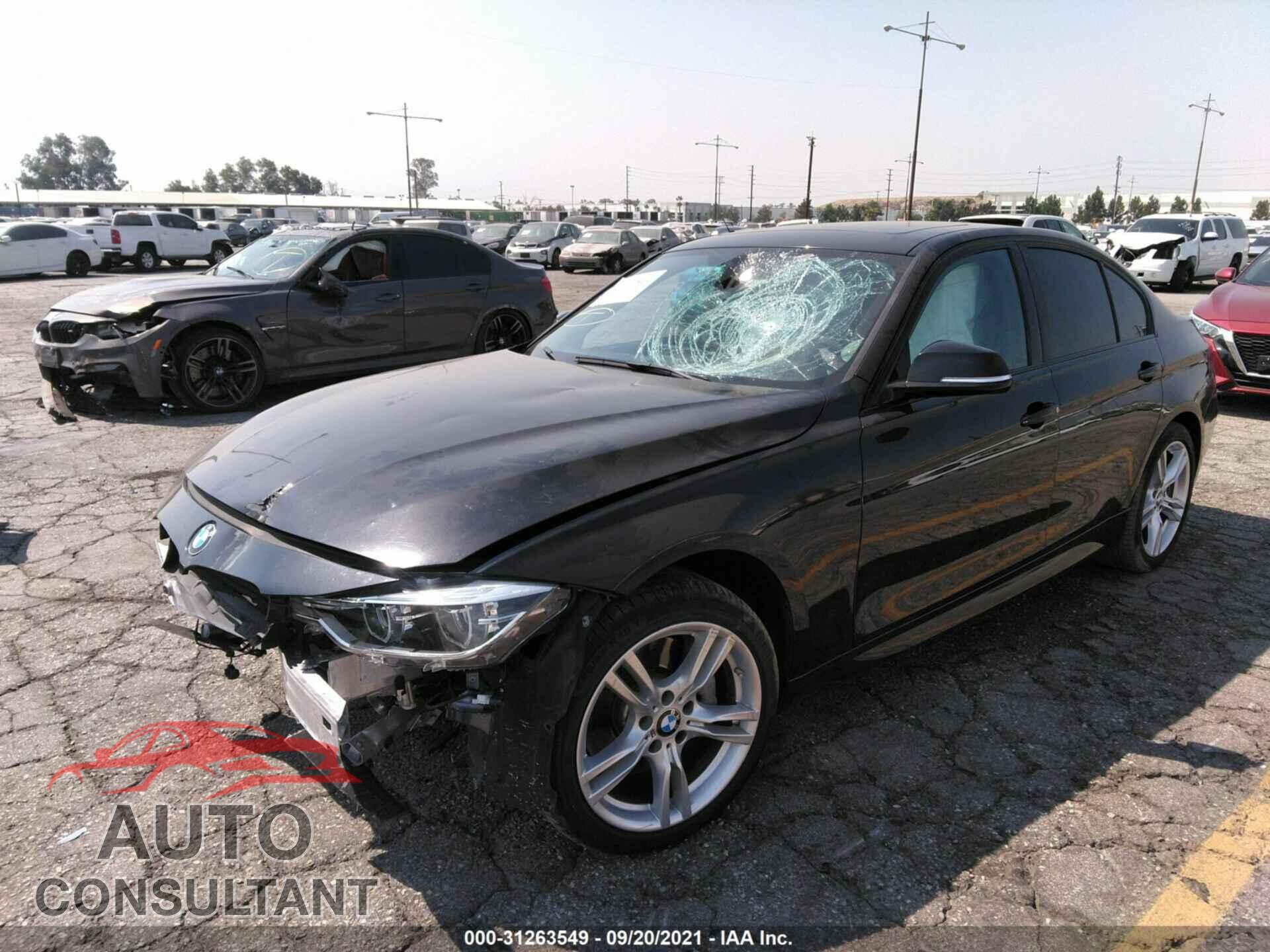 BMW 3 SERIES 2018 - WBA8B9G5XJNU98406