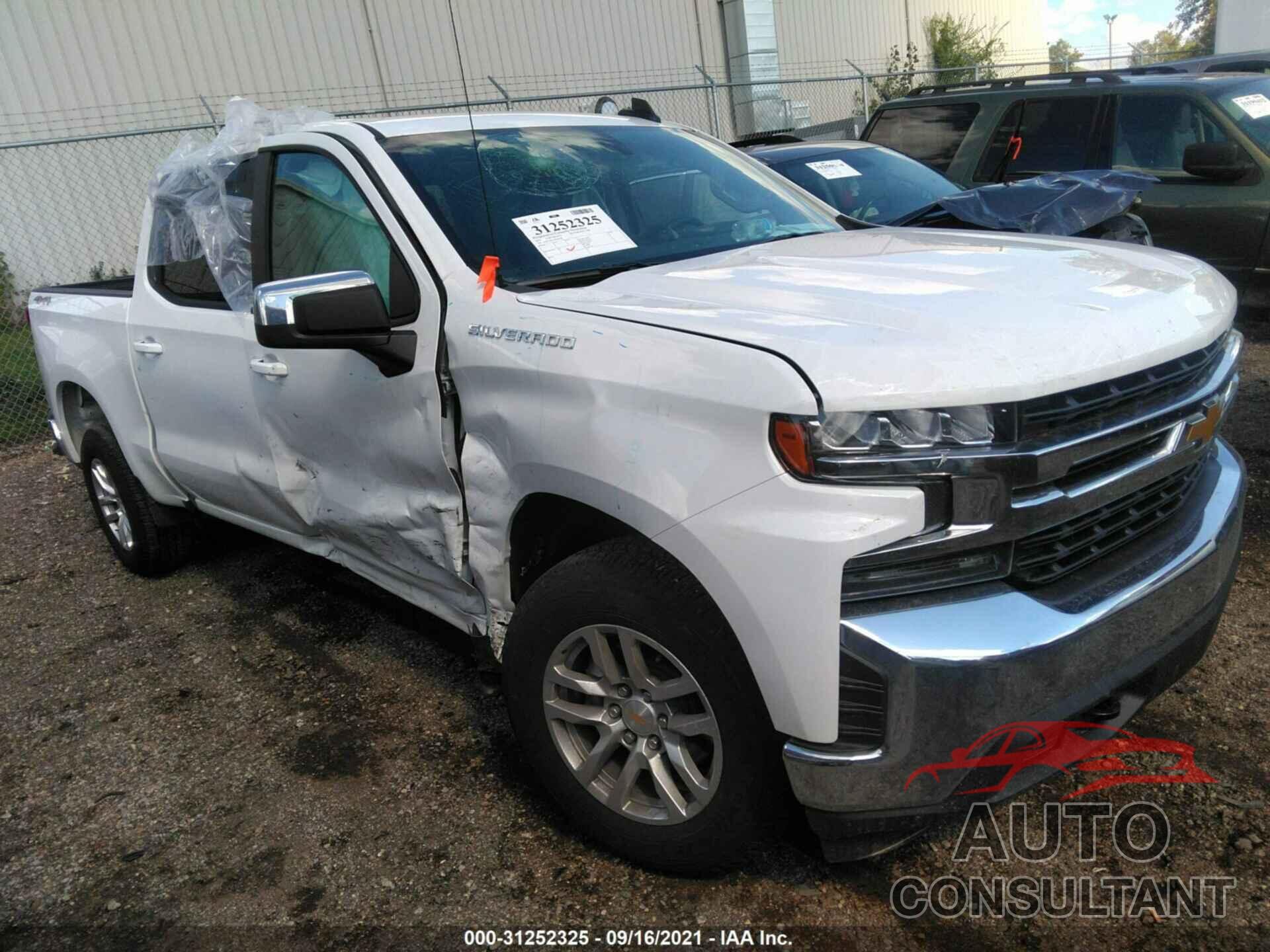 CHEVROLET SILVERADO 1500 2021 - 3GCPYJEK2MG360184