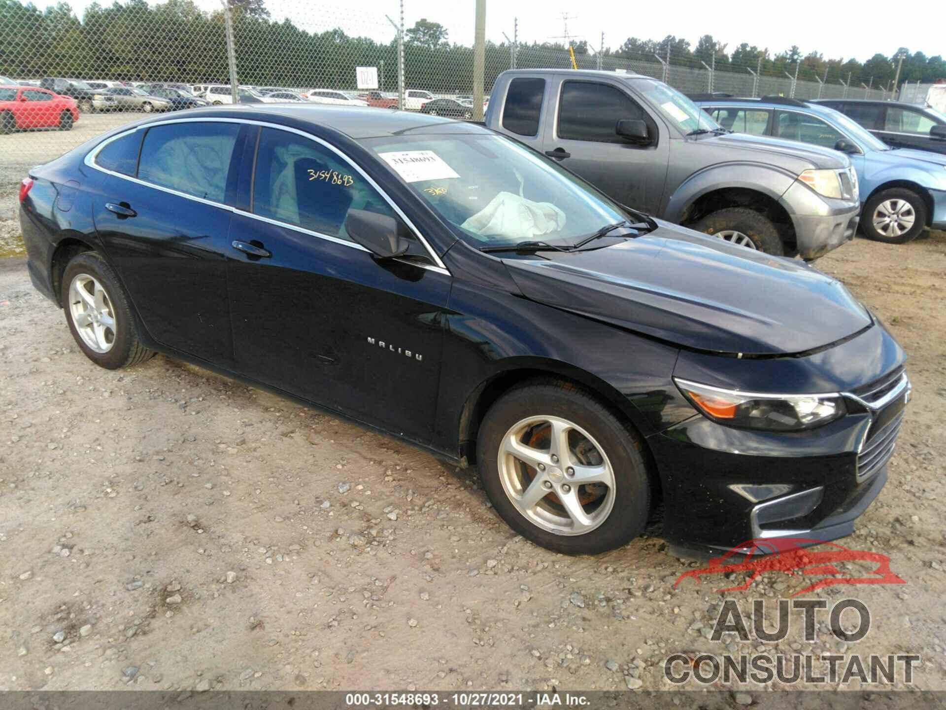 CHEVROLET MALIBU 2017 - 1G1ZB5STXHF254791