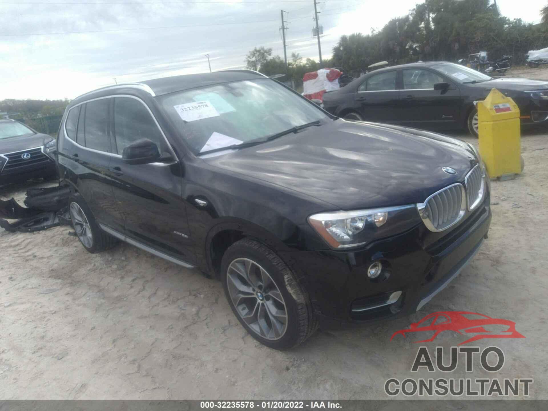 BMW X3 2016 - 5UXWX9C50G0D75142
