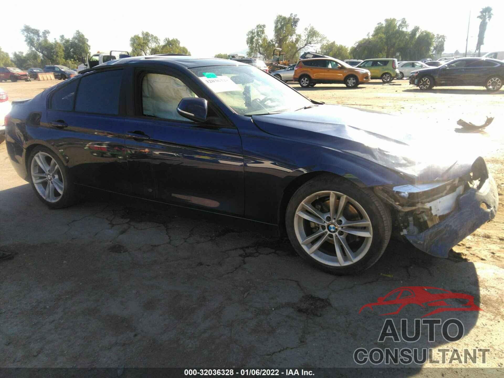 BMW 3 SERIES 2017 - WBA8E1G56HNU13323