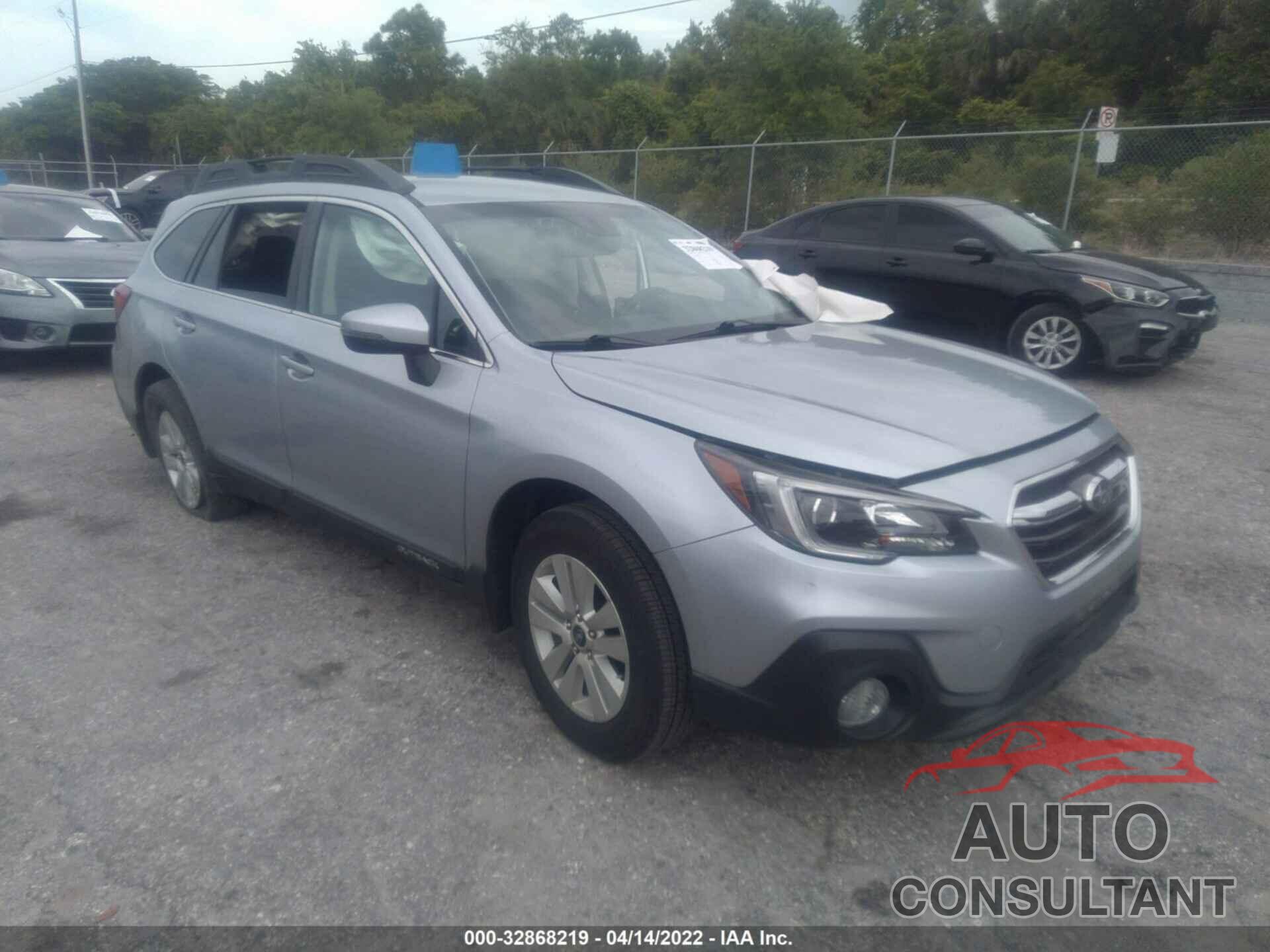 SUBARU OUTBACK 2019 - 4S4BSAFC2K3257801