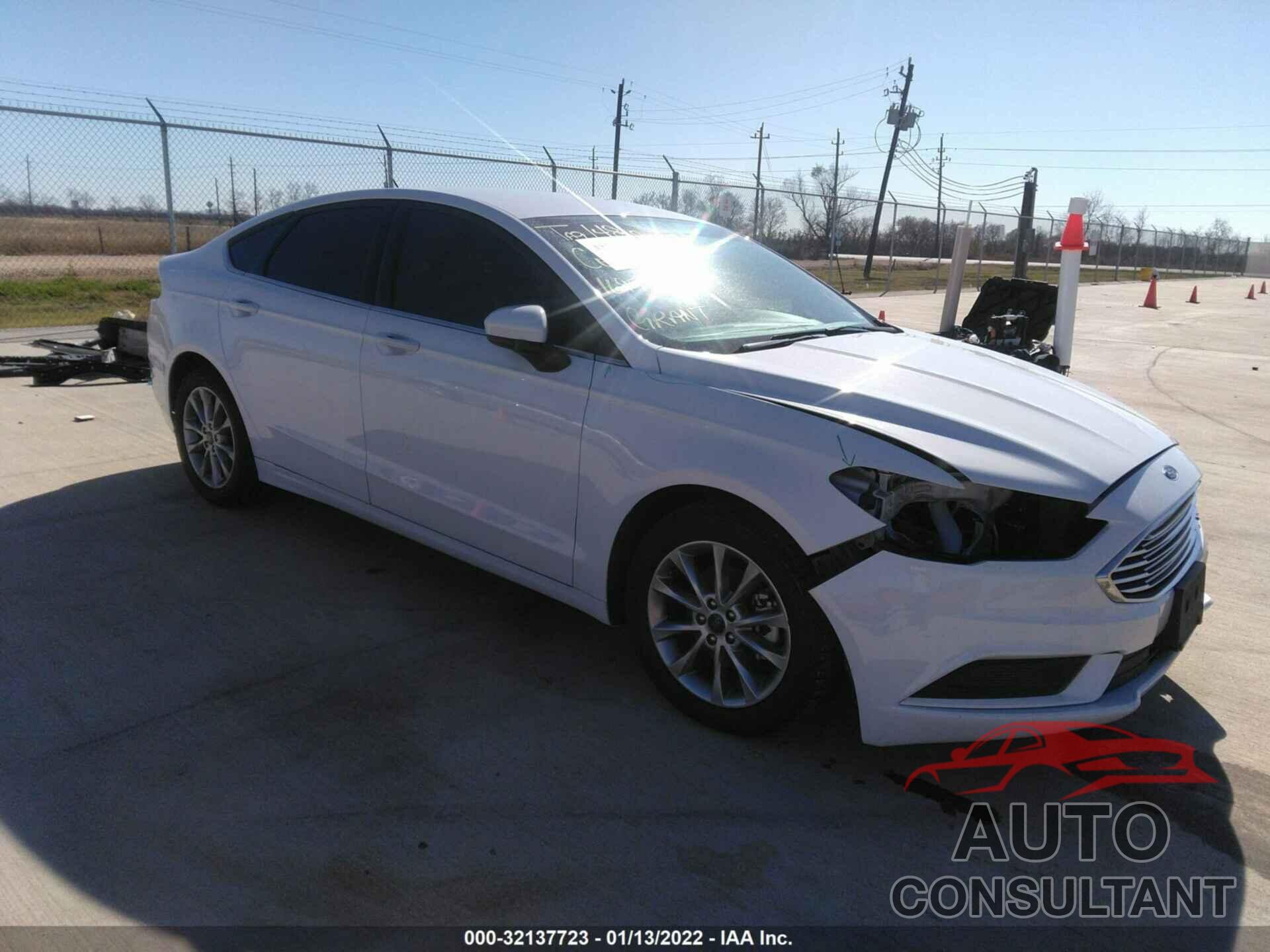 FORD FUSION 2017 - 3FA6P0H74HR337506