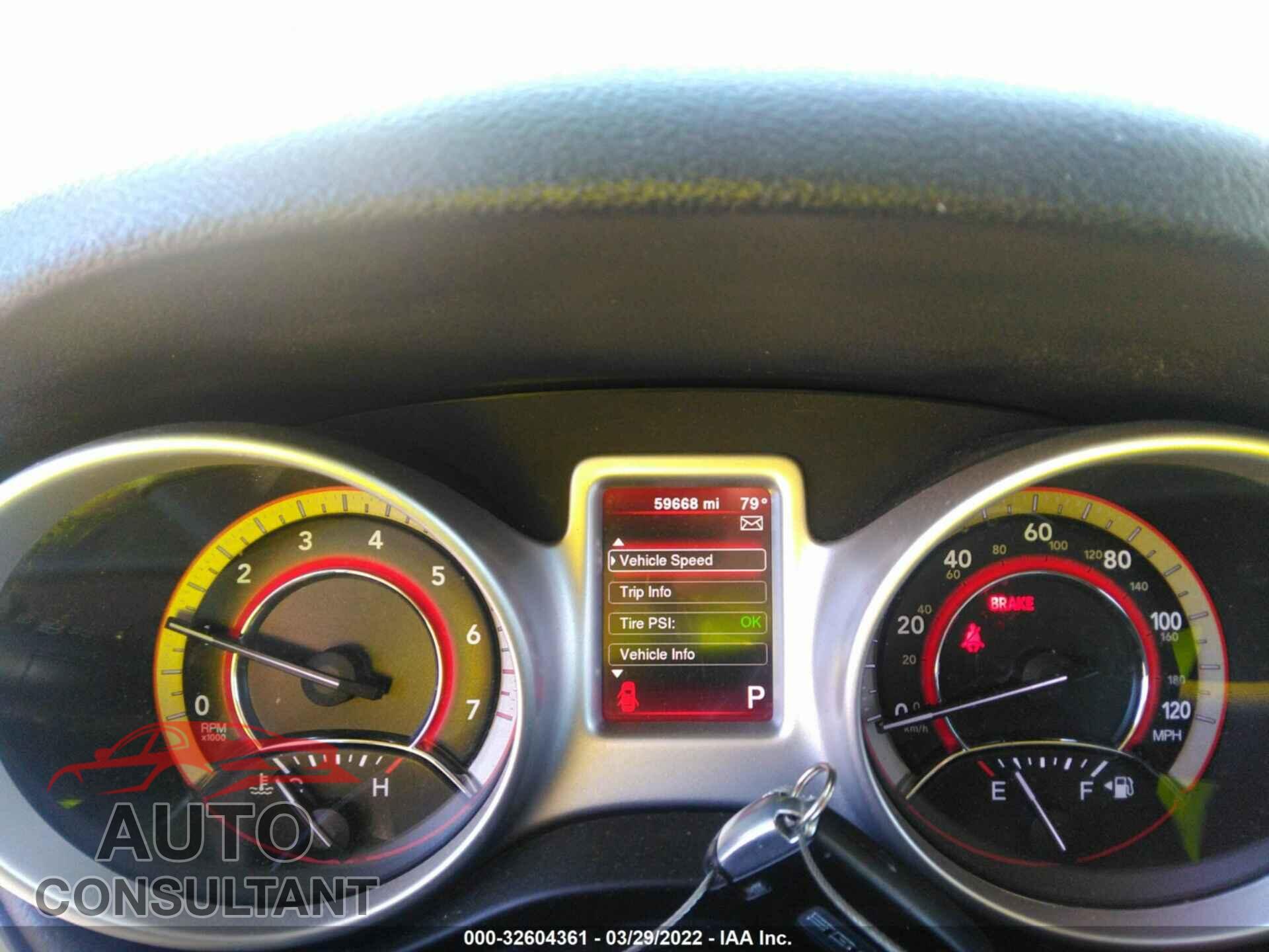 DODGE JOURNEY 2017 - 3C4PDCAB8HT519266
