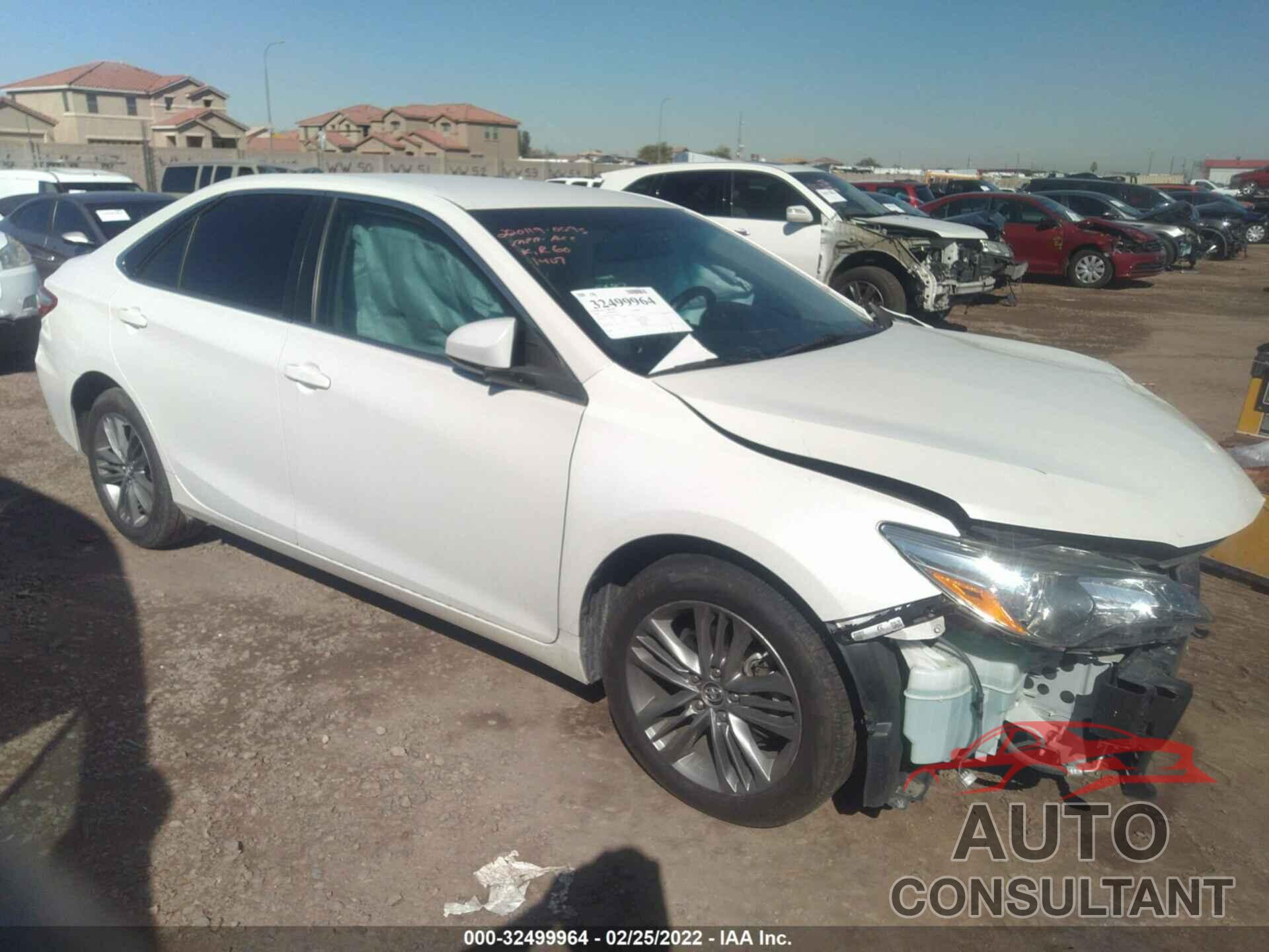 TOYOTA CAMRY 2016 - 4T1BF1FK2GU121407