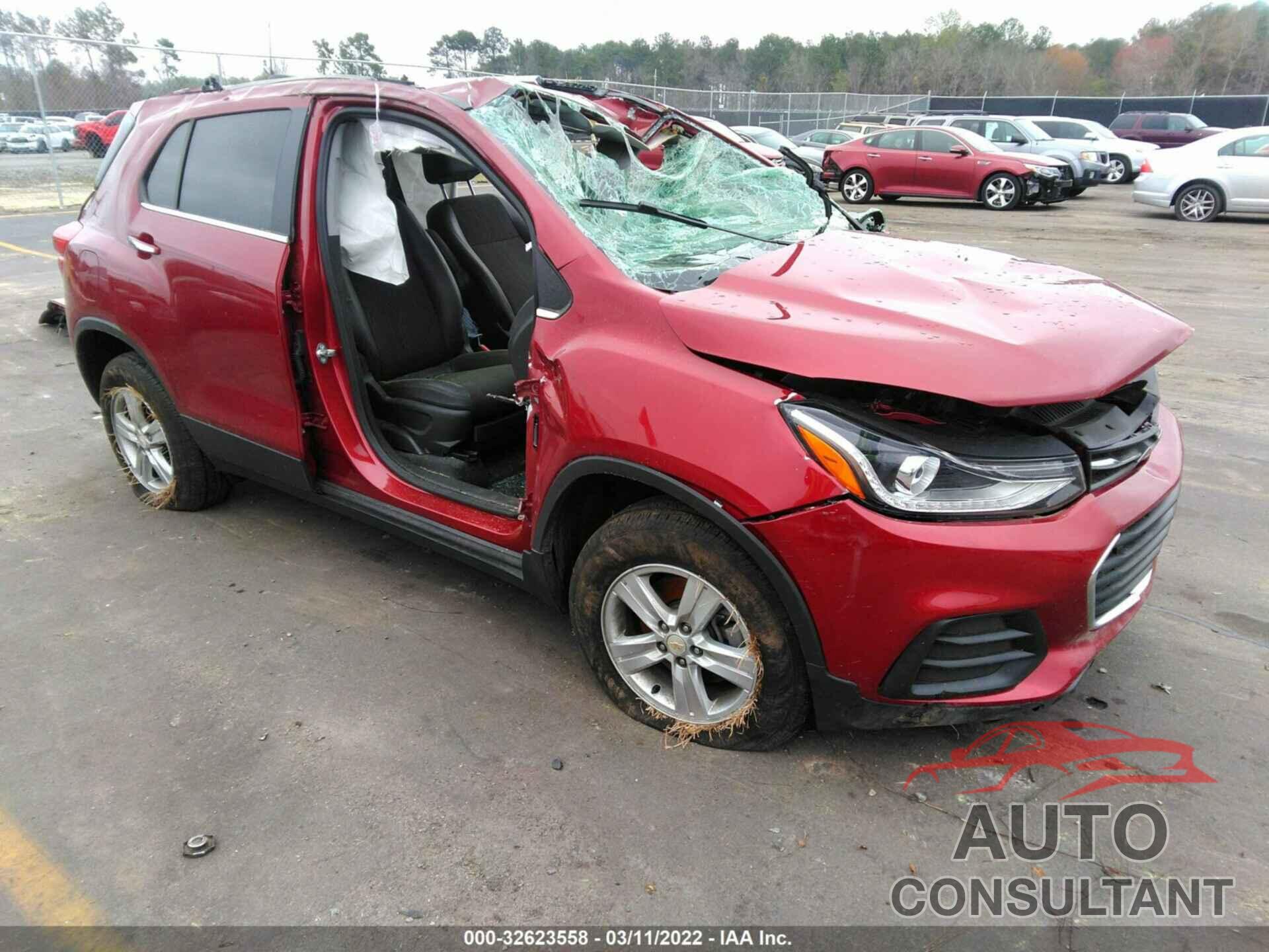 CHEVROLET TRAX 2020 - 3GNCJPSB2LL254034