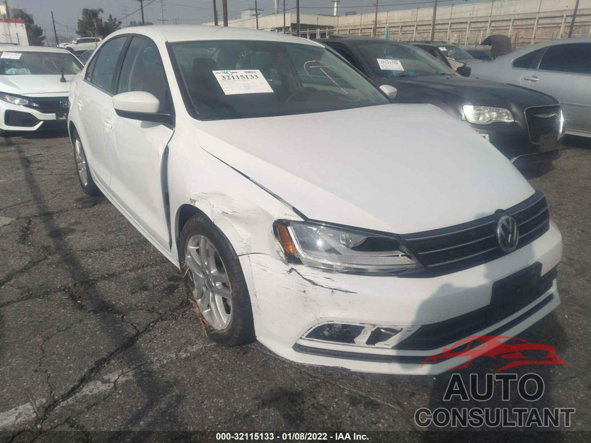 VOLKSWAGEN JETTA 2017 - 3VW2B7AJ4HM347341