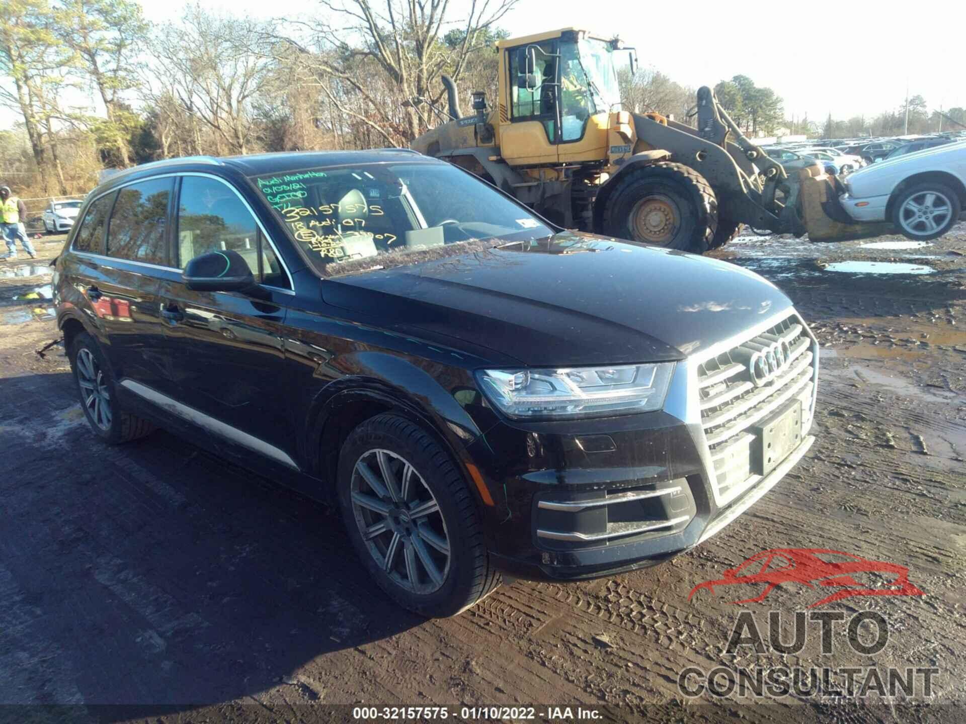 AUDI Q7 2018 - WA1LHAF78JD025524