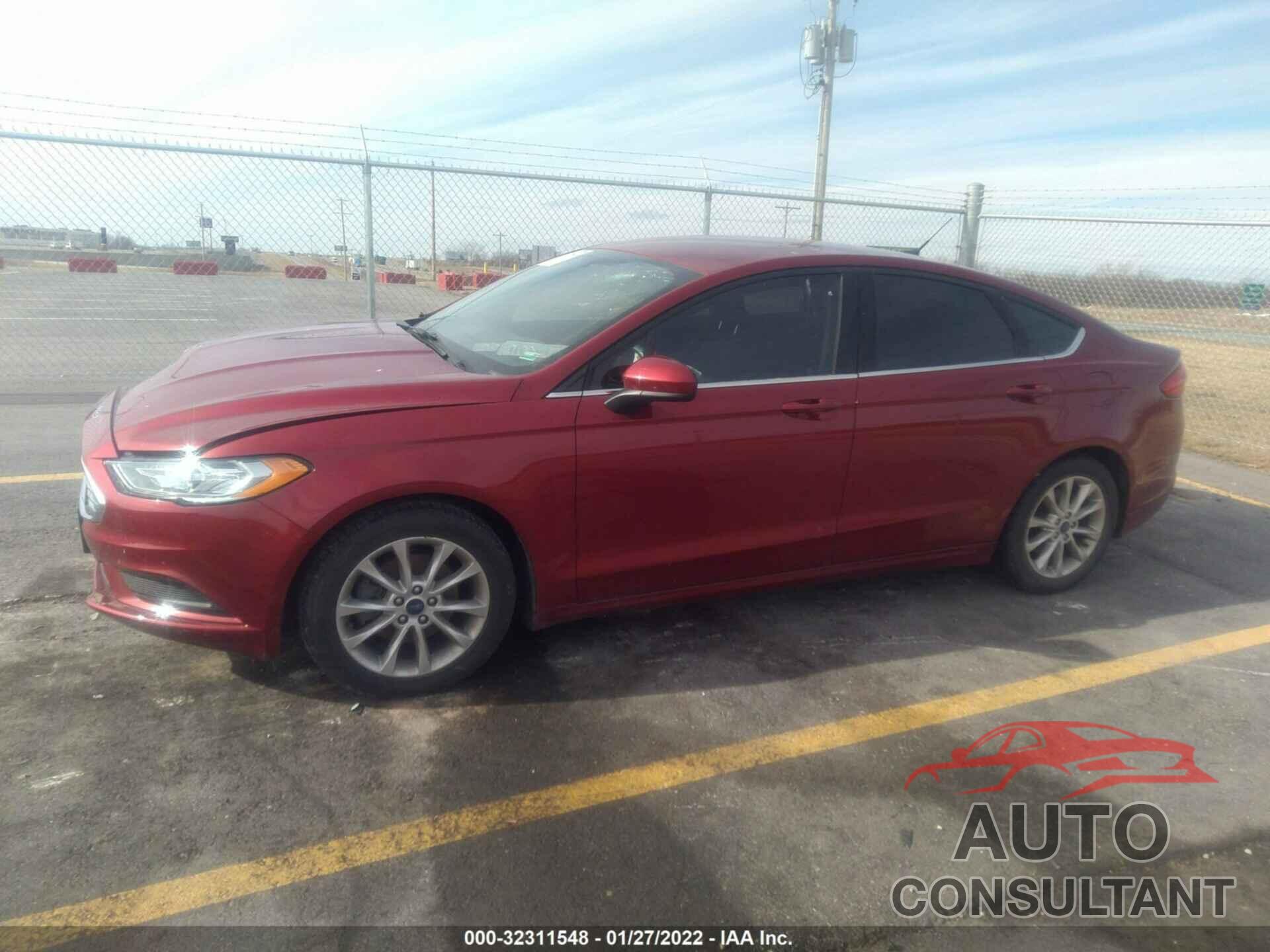 FORD FUSION 2017 - 3FA6P0HD6HR274687