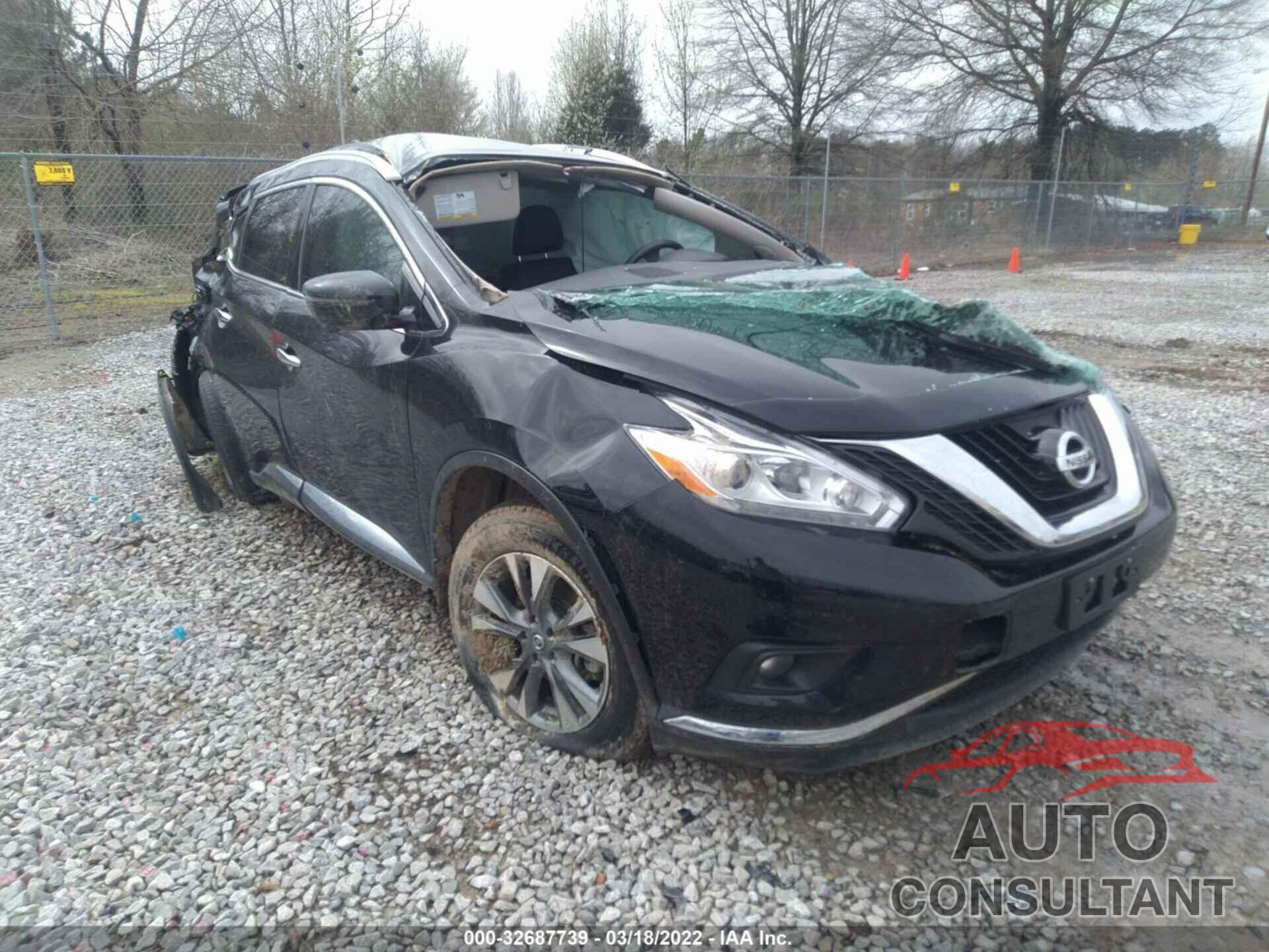 NISSAN MURANO 2017 - 5N1AZ2MG6HN106119