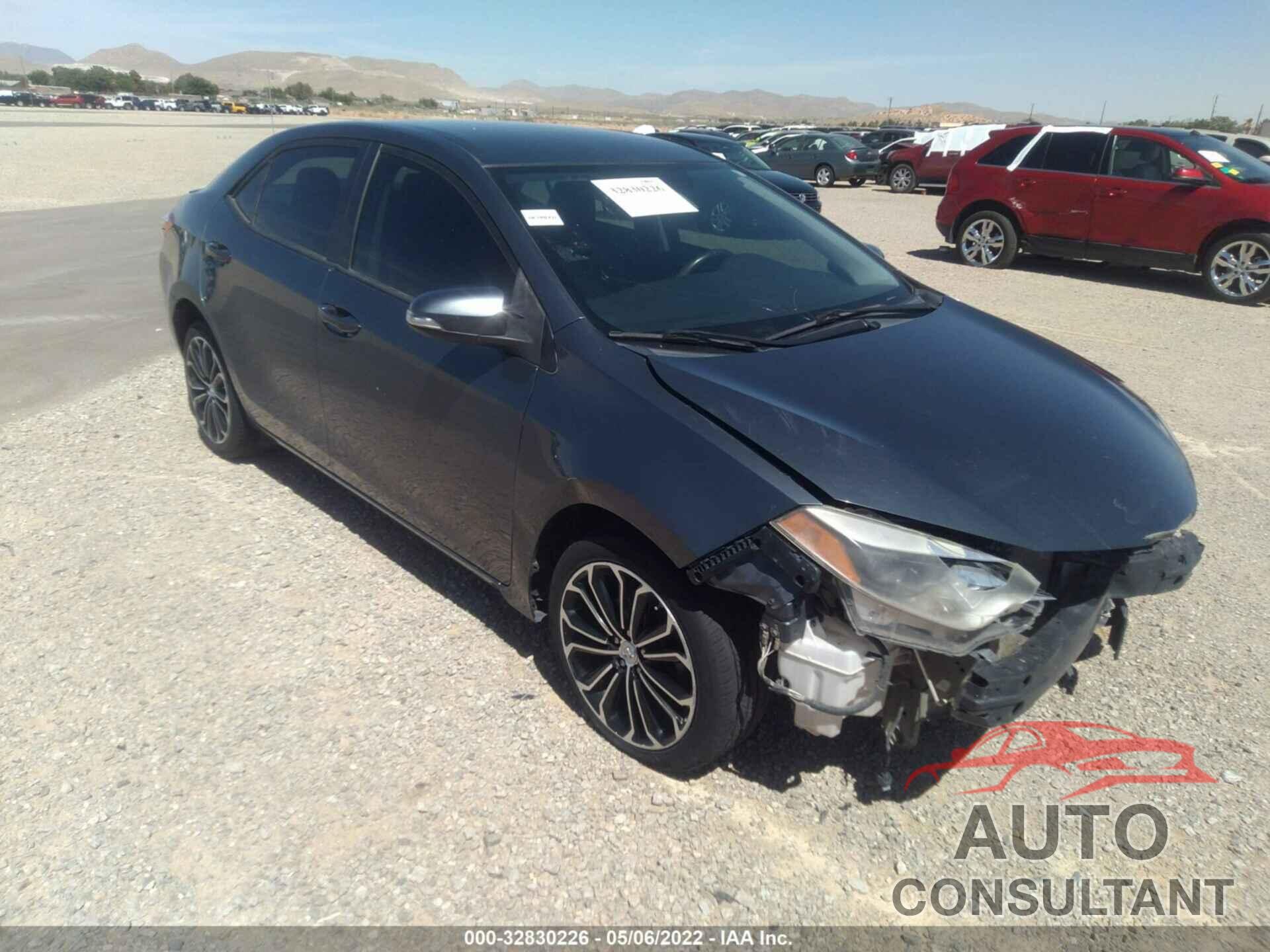 TOYOTA COROLLA 2016 - 5YFBURHE7GP396221