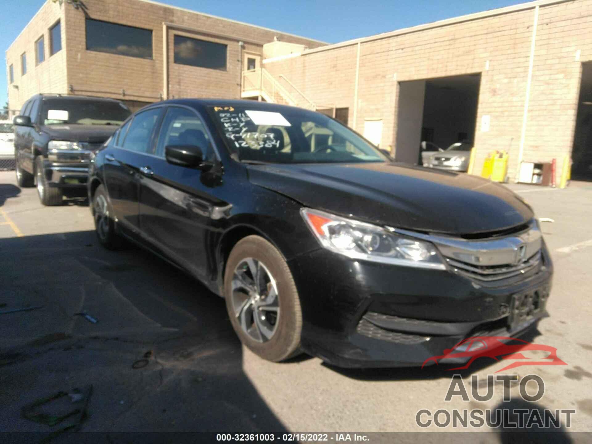 HONDA ACCORD SEDAN 2017 - 1HGCR2F30HA123384