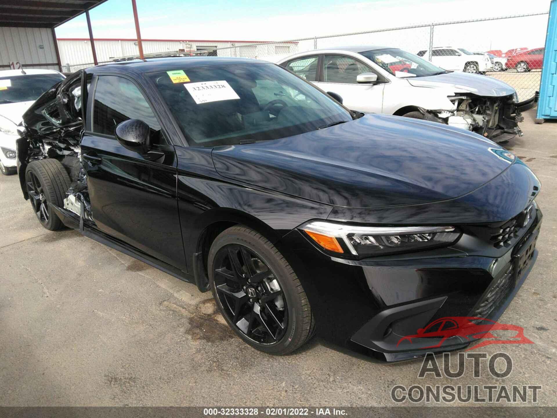 HONDA CIVIC HATCHBACK 2022 - 19XFL2H83NE002458