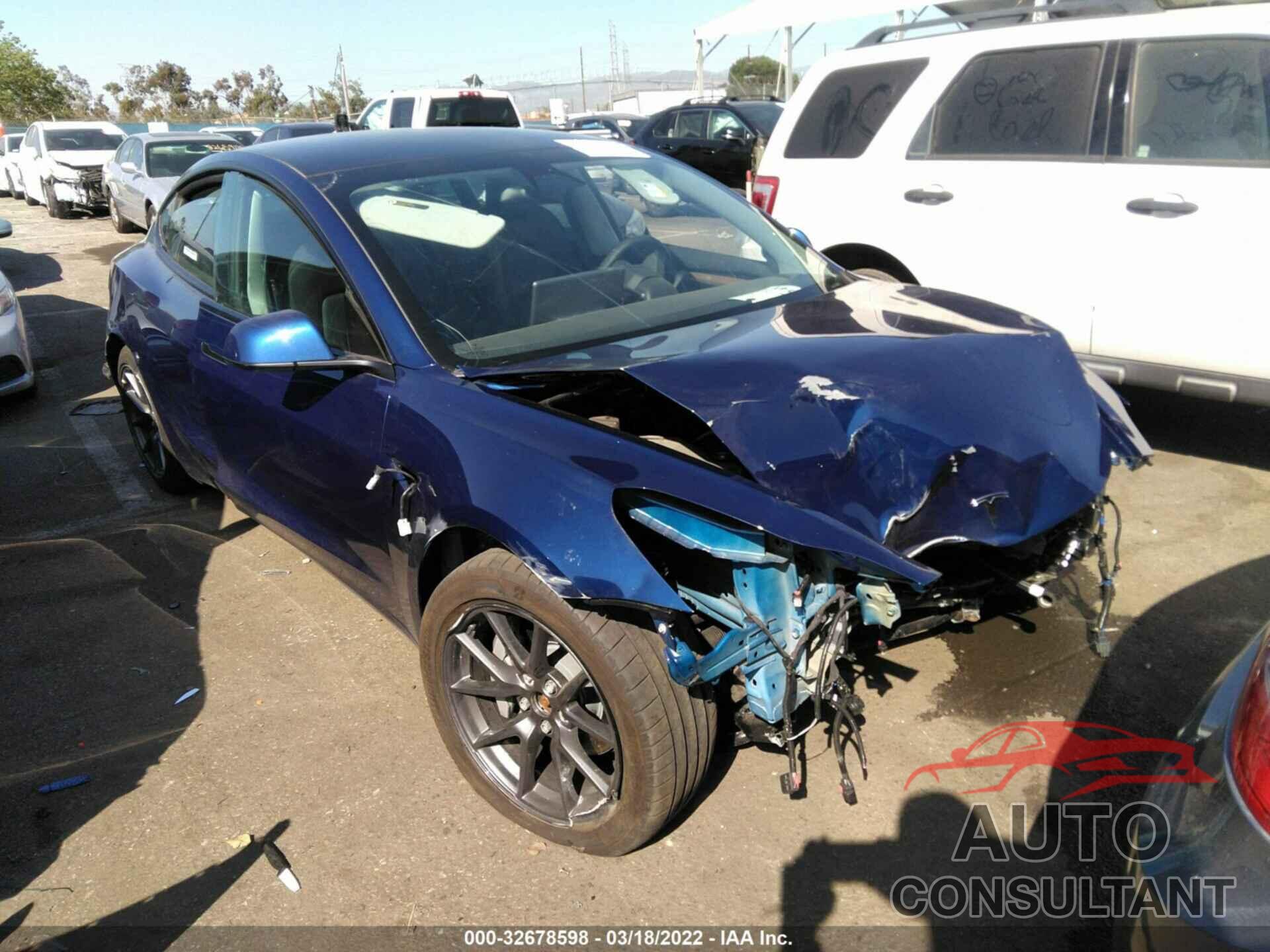 TESLA MODEL 3 2021 - 5YJ3E1EBXMF061698