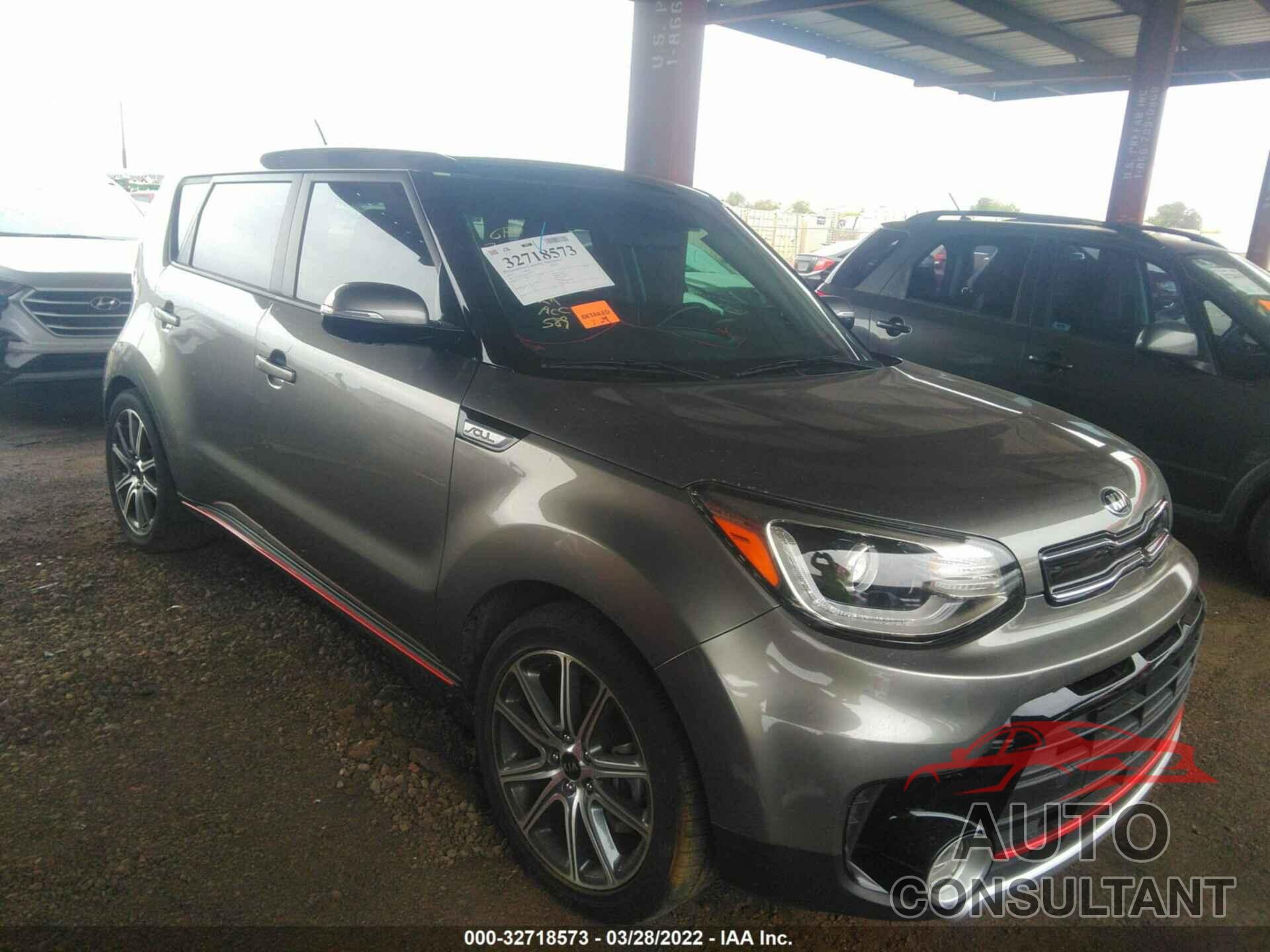 KIA SOUL 2018 - KNDJX3AA4J7567913